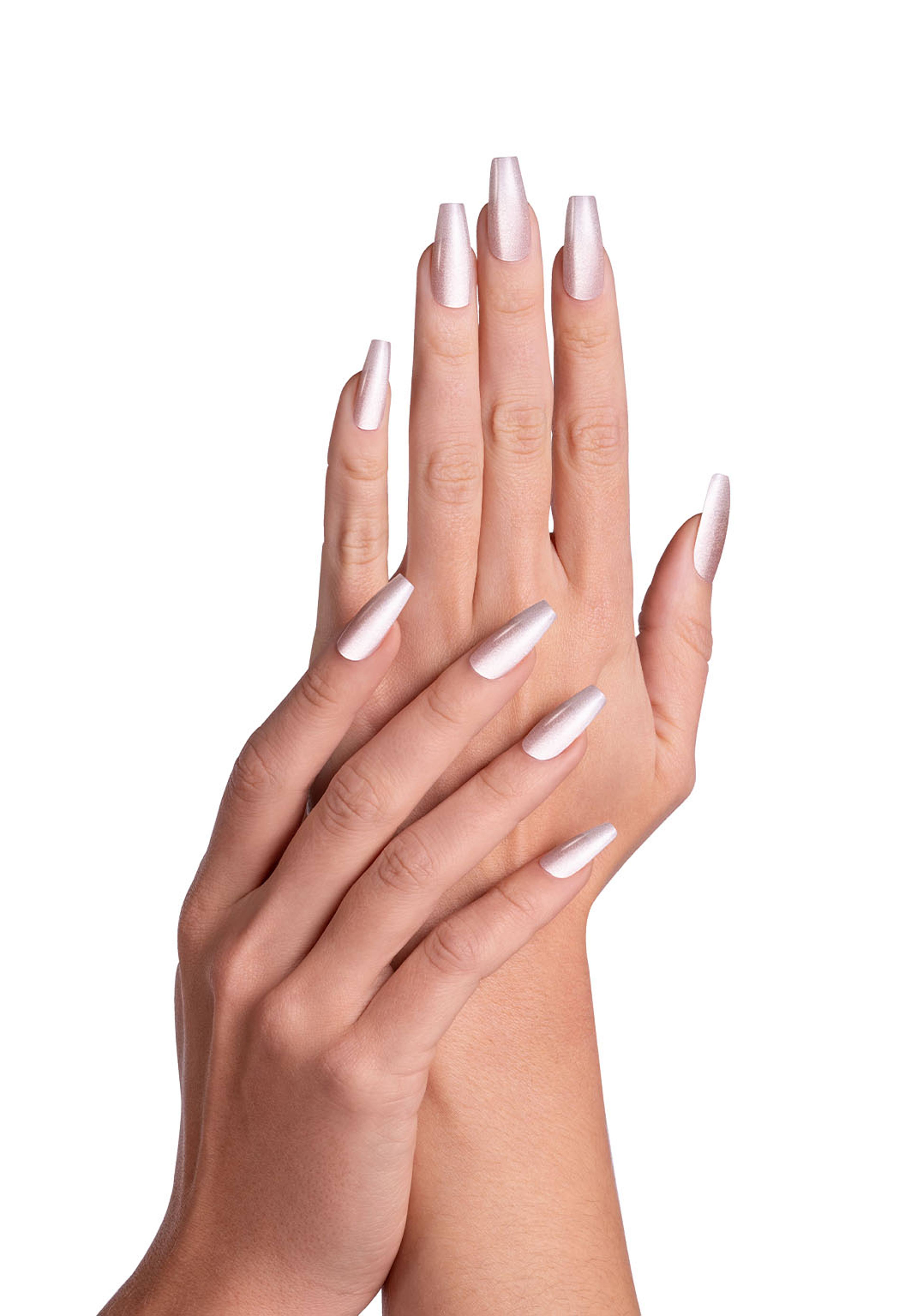 Design Selection Nude Shimmer Coffin