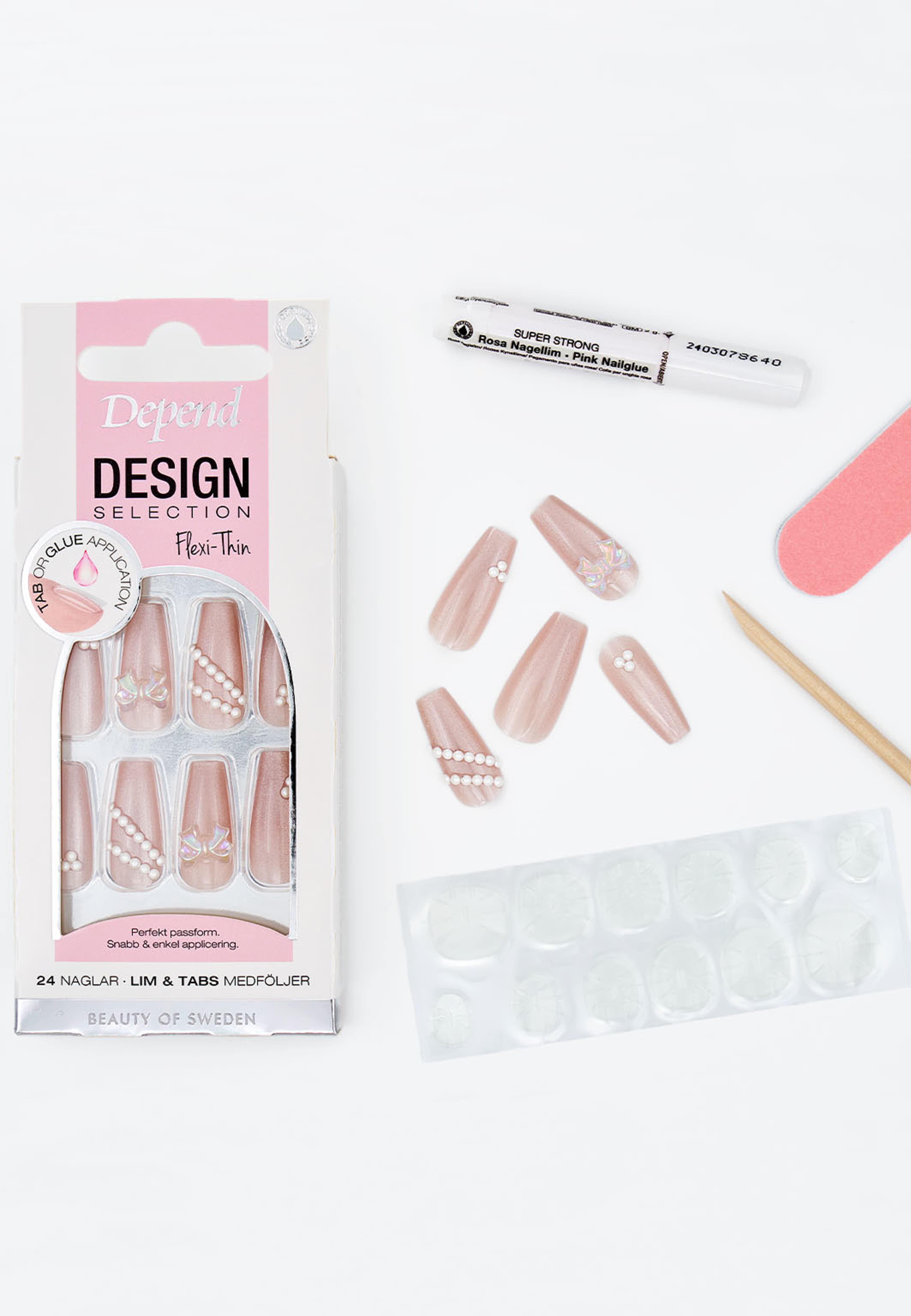Design Selection Pink Shimmer Decor Coffin