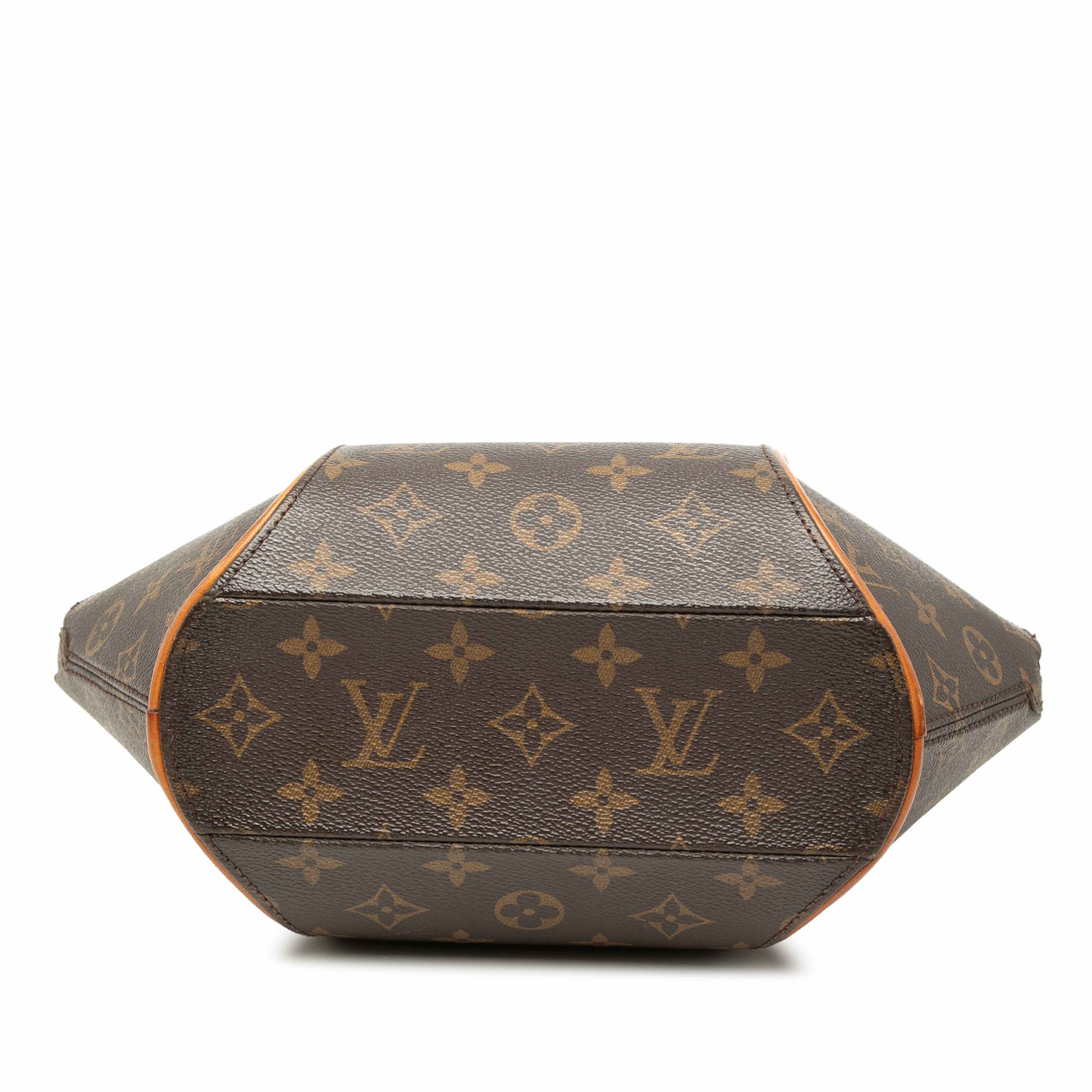 Louis Vuitton Monogram Ellipse Pm, från Luxclusif, i färgen brun. Klicka för att öppna bilden i stort format