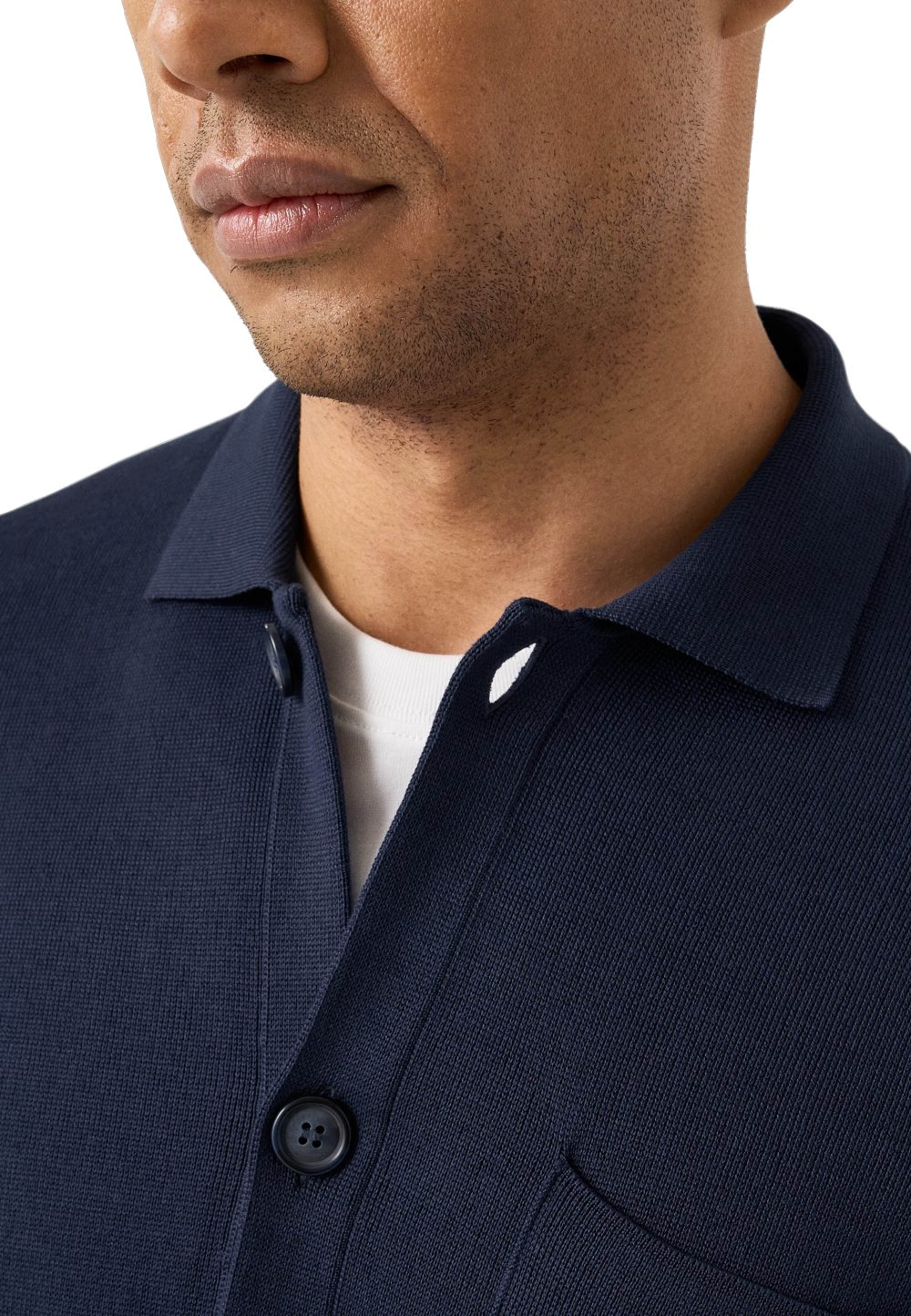 Stickad Overshirt