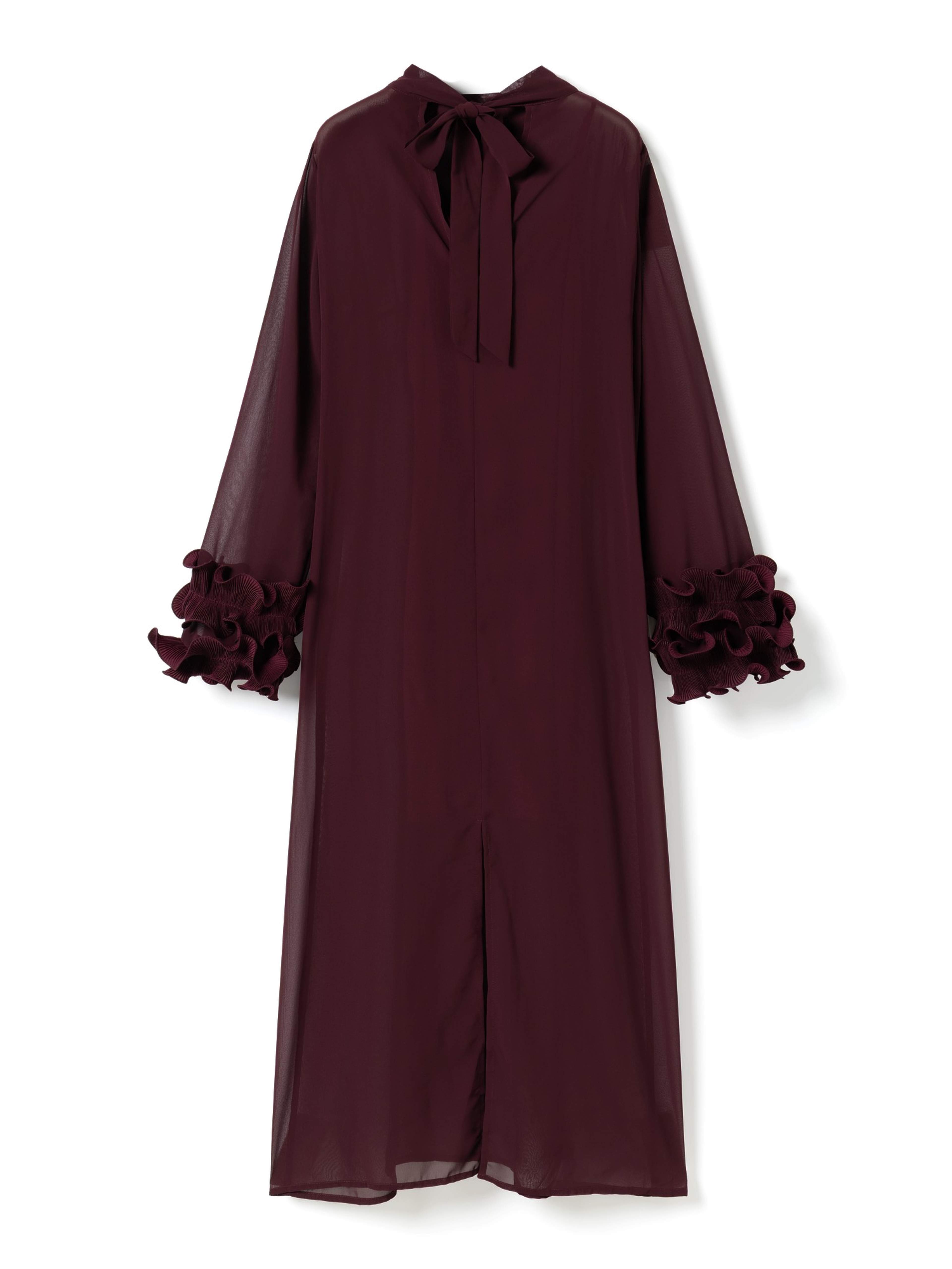 N-latania Long Dress - Winetasting, från Noella, i färgen winetasting. Klicka för att öppna bilden i stort format