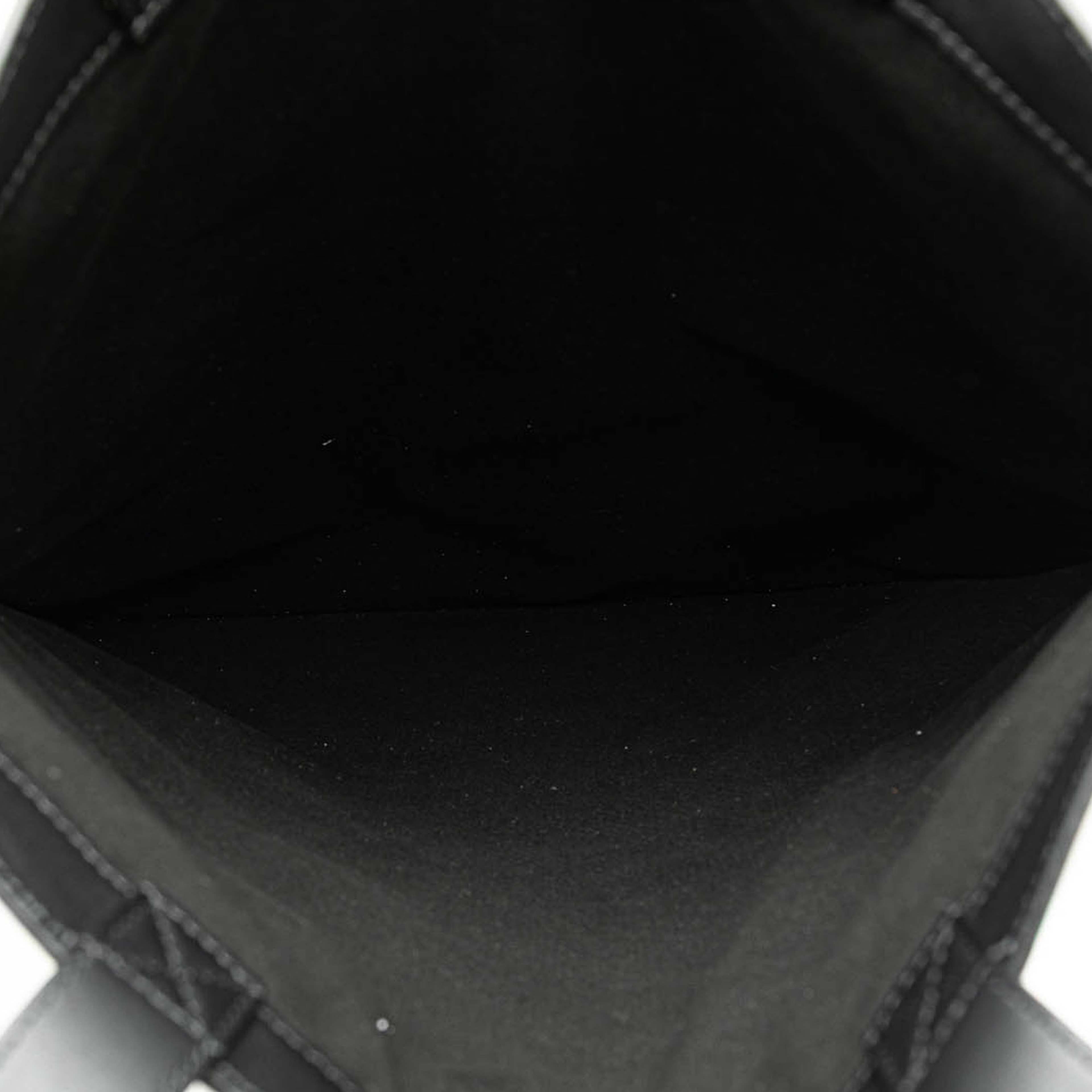 Fendi Embossed Leather Logo Shopper Tote