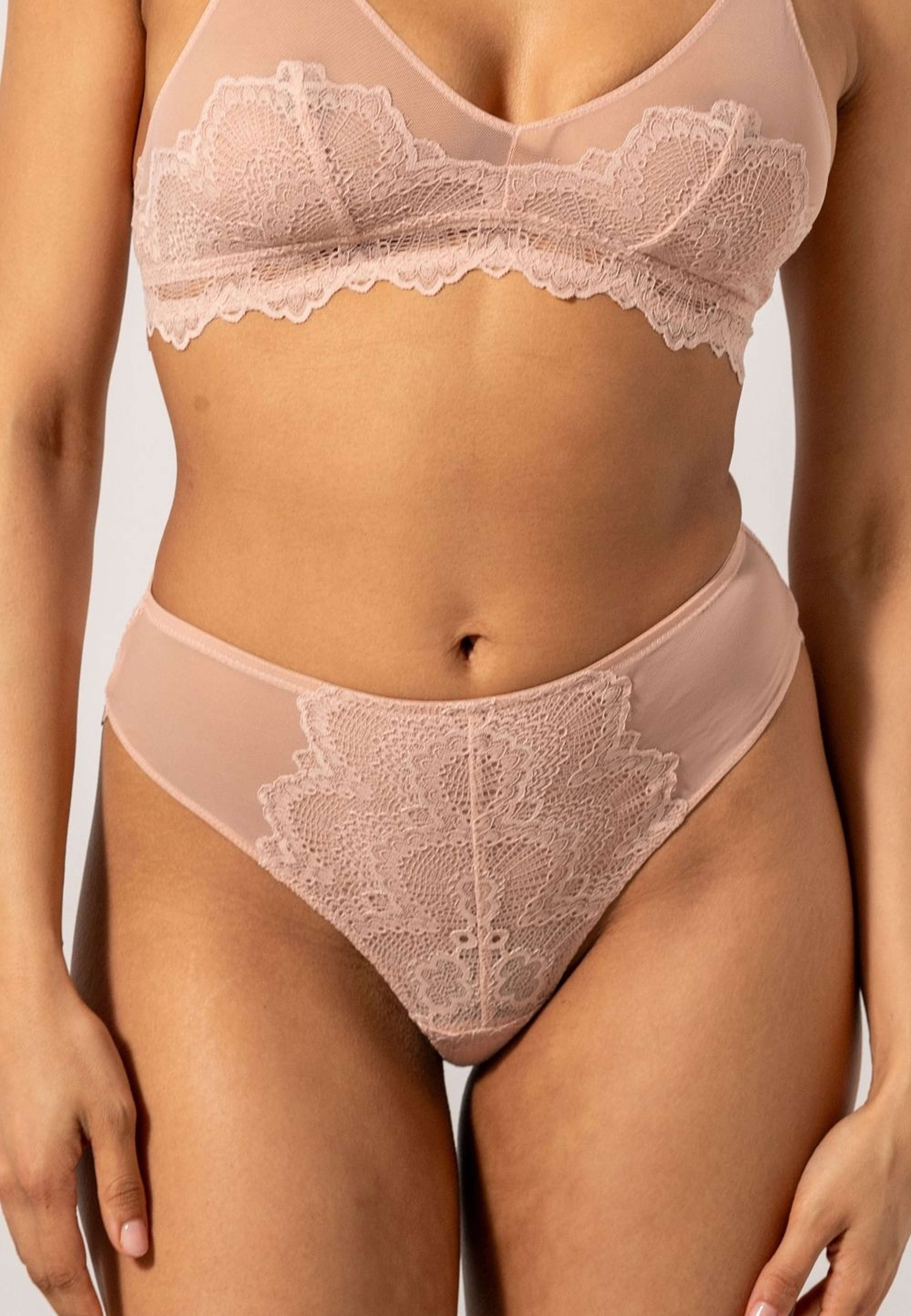 Lace Mesh Highwaist Thong