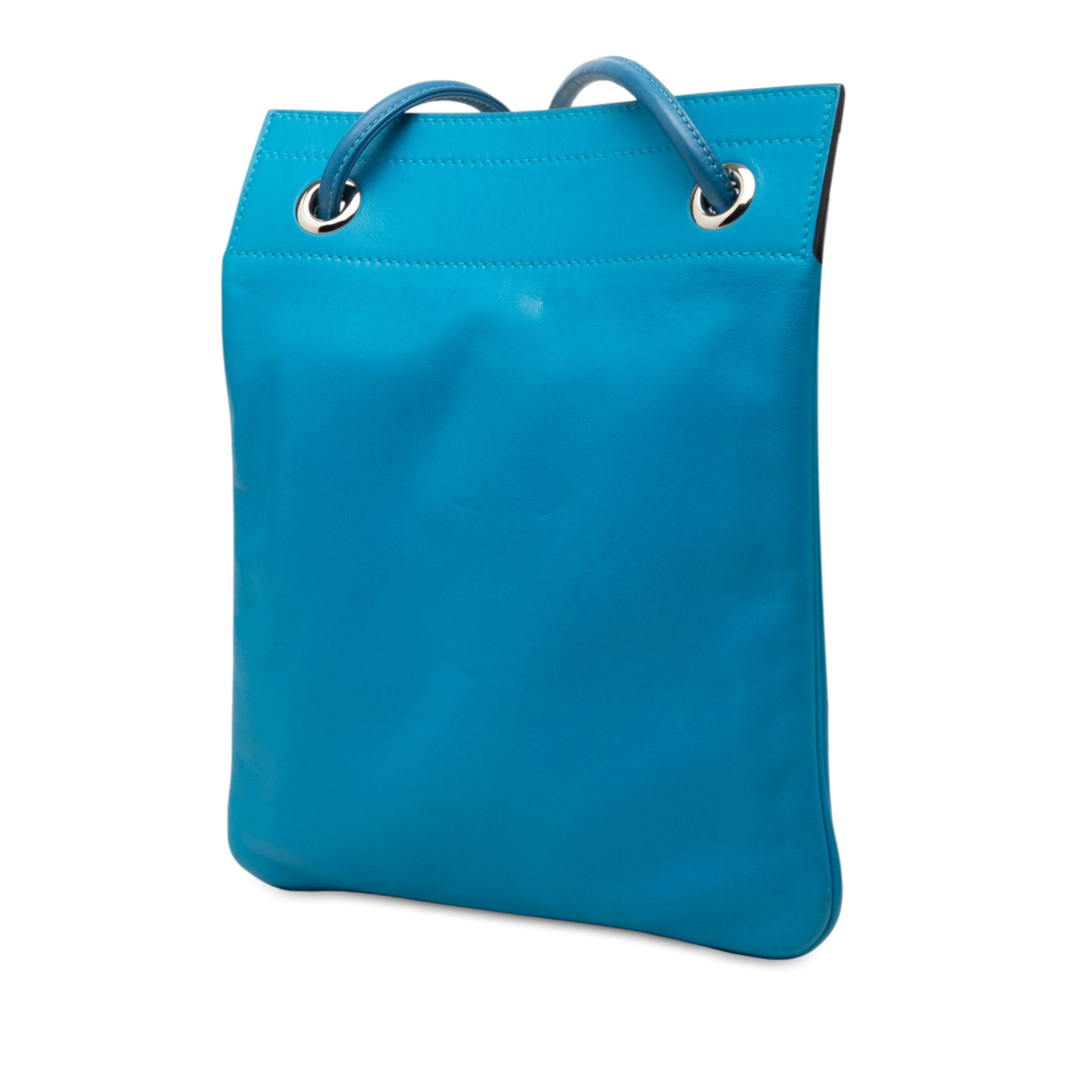 Hermès Mini Swift Aline Bag, från Luxclusif, i färgen blå. Klicka för att öppna bilden i stort format