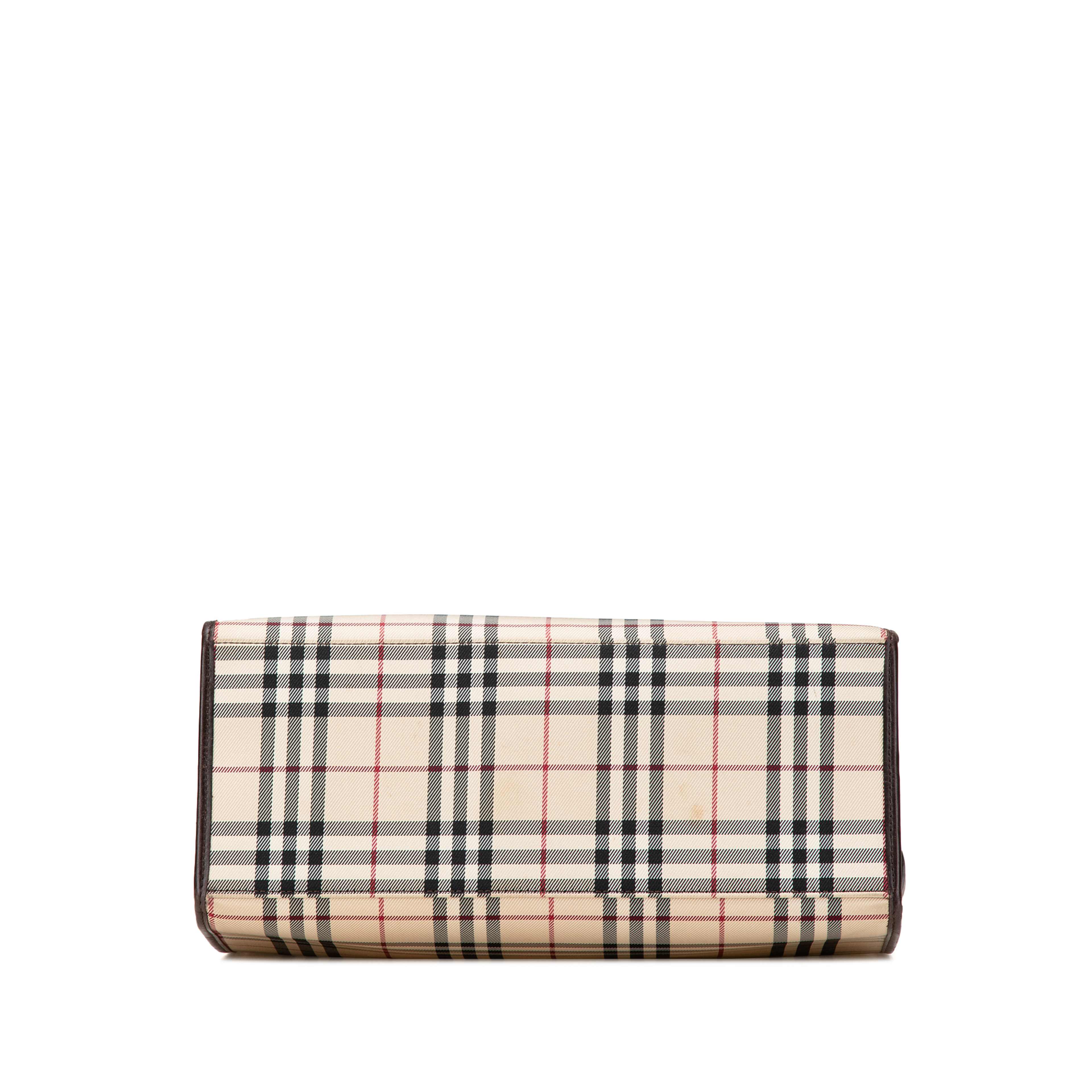 Burberry House Check Canvas Tote