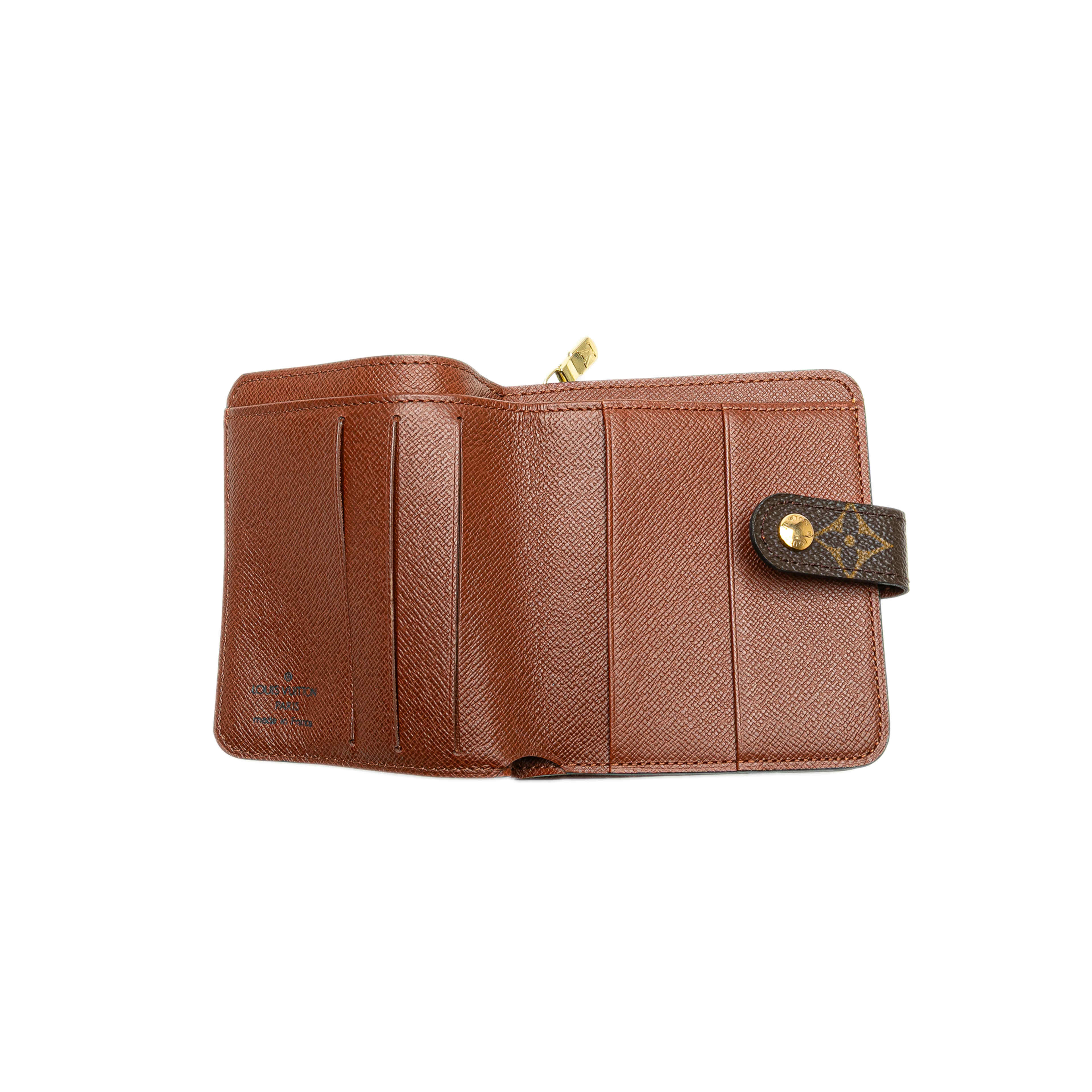 Louis Vuitton Monogram Bi-fold Compact Wallet