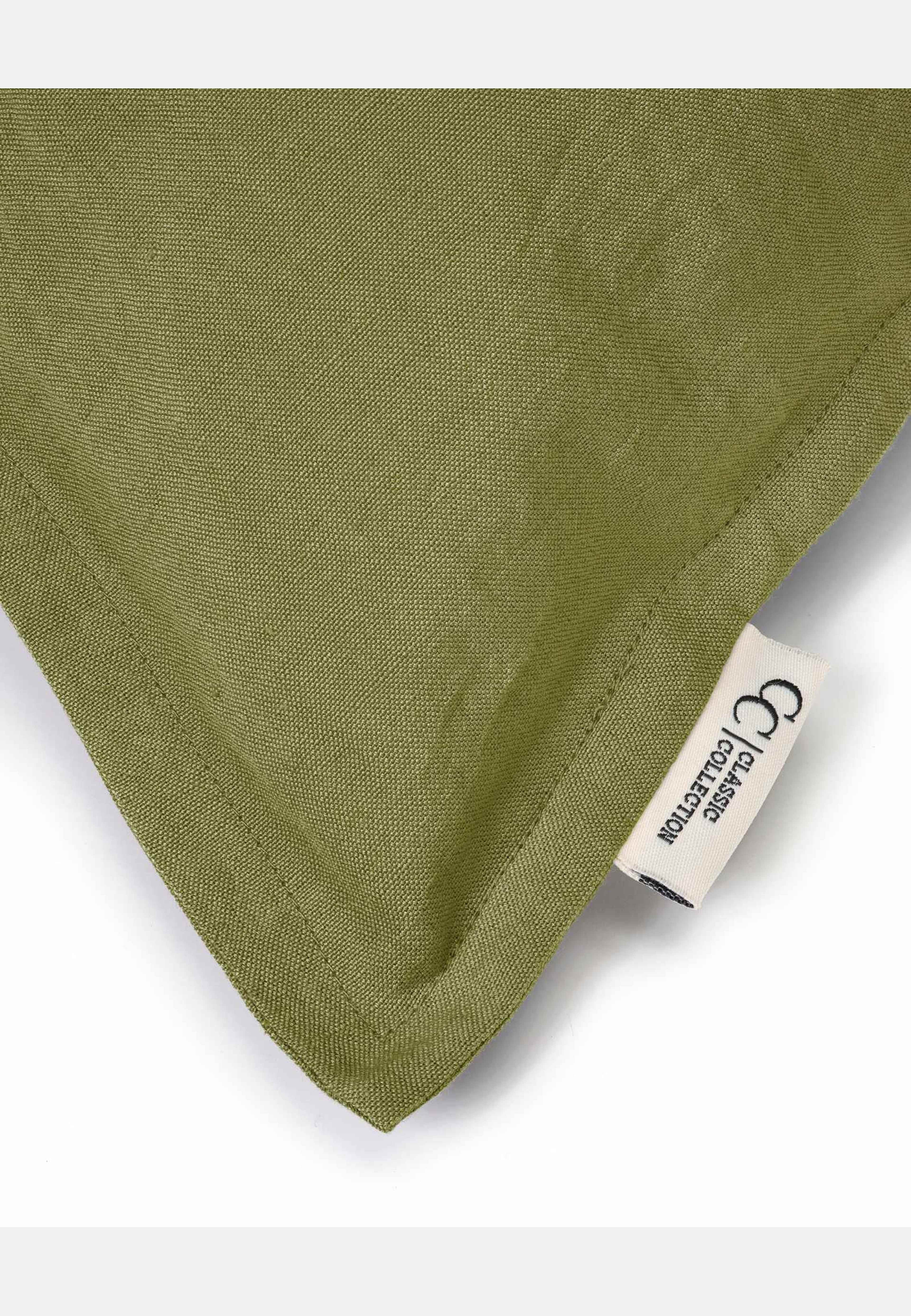 Kuddfodral Classic Linen, från Classic Collection, i färgen skogsgrön. Klicka för att öppna bilden i stort format