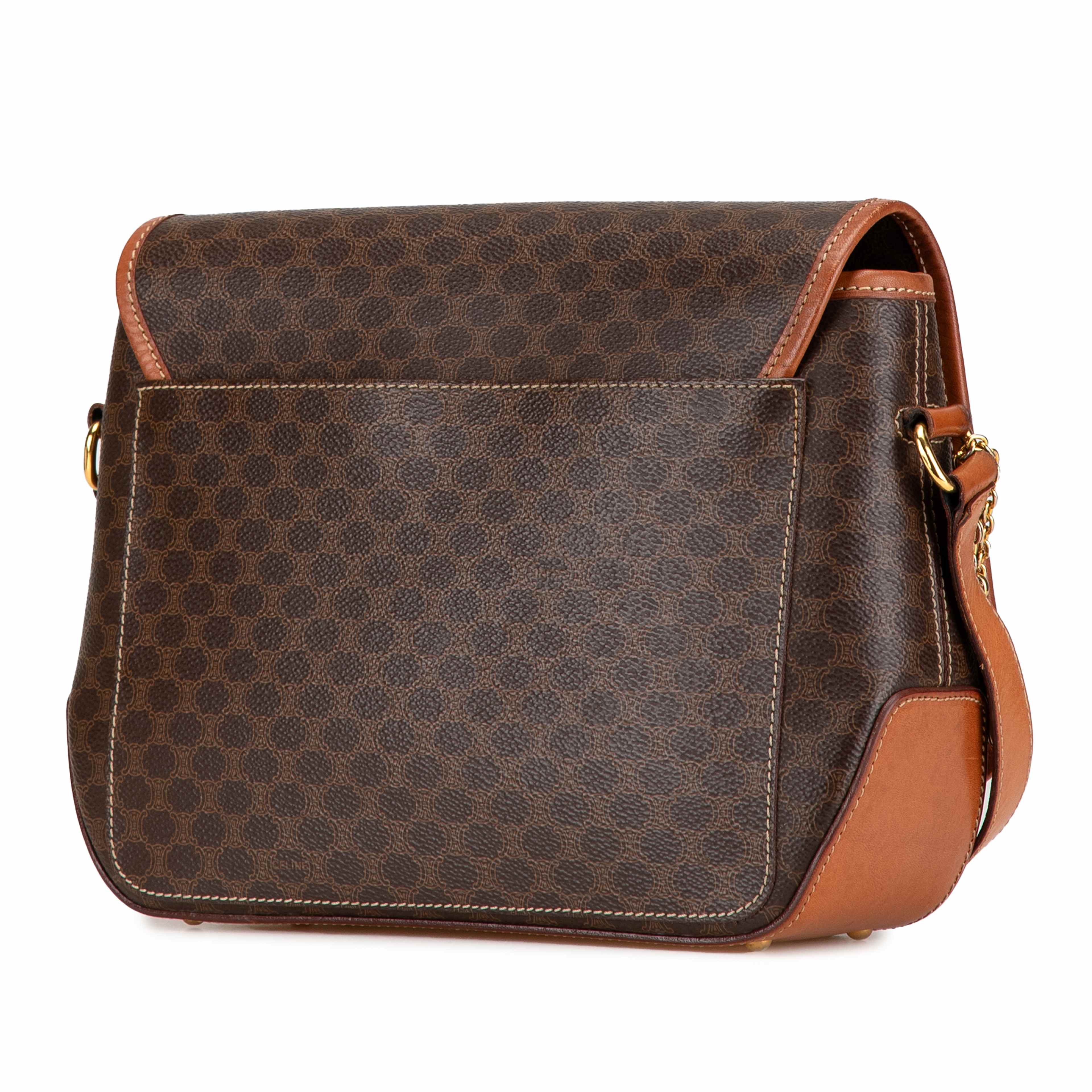 Celine Macadam Coated Canvas Crossbody