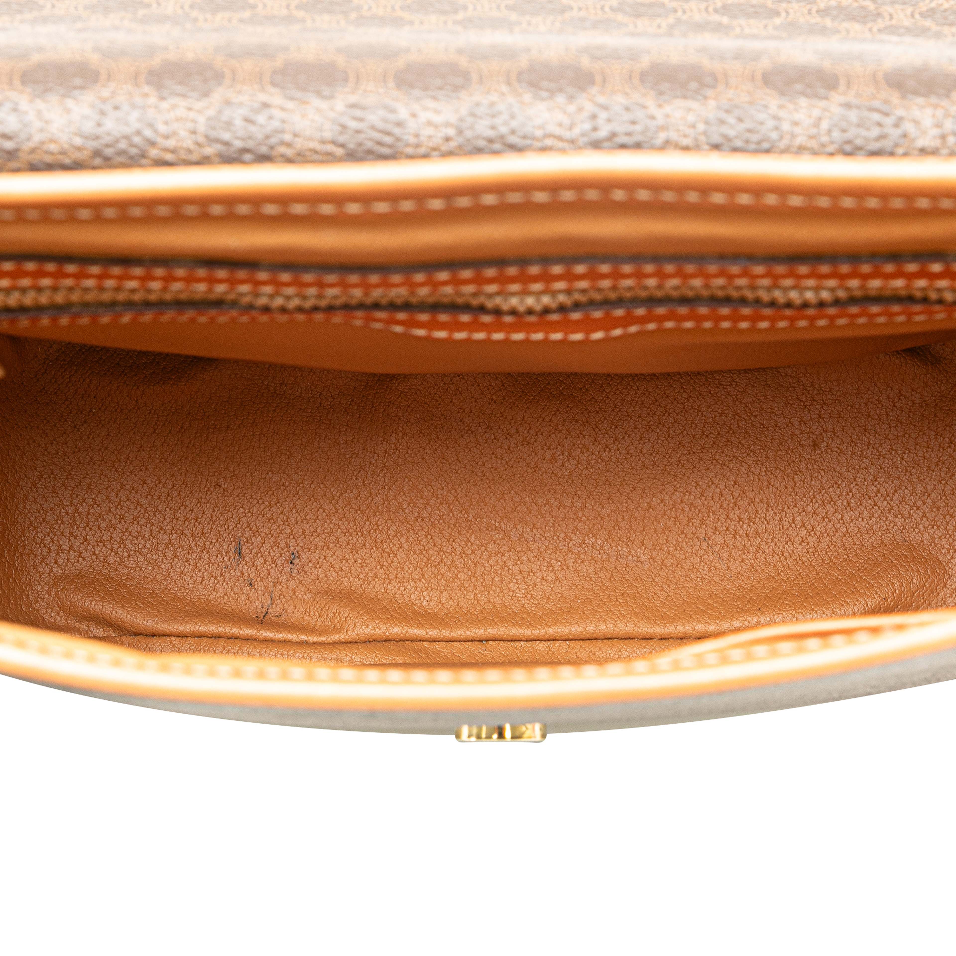 Celine Macadam Coated Canvas Crossbody