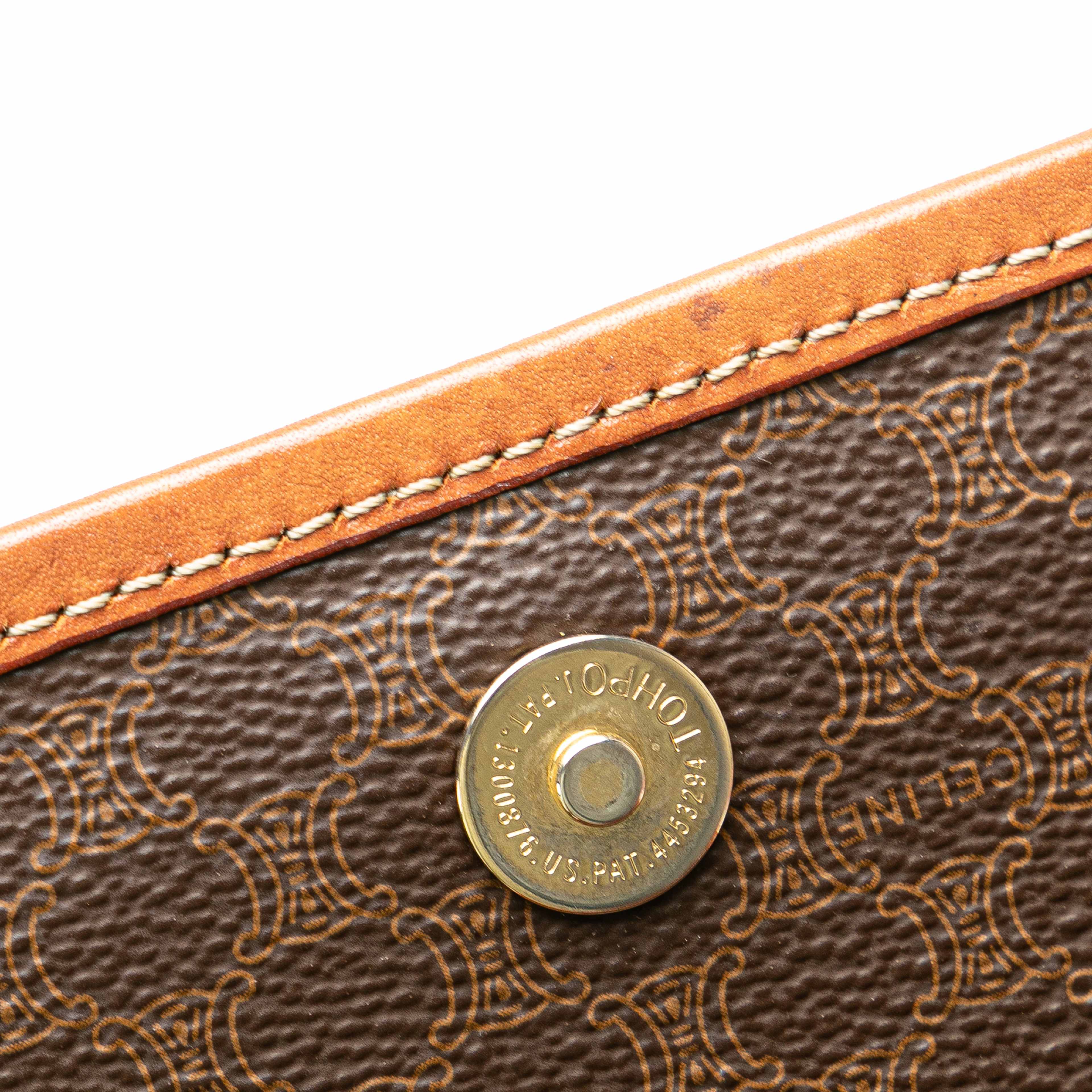 Celine Macadam Coated Canvas Crossbody
