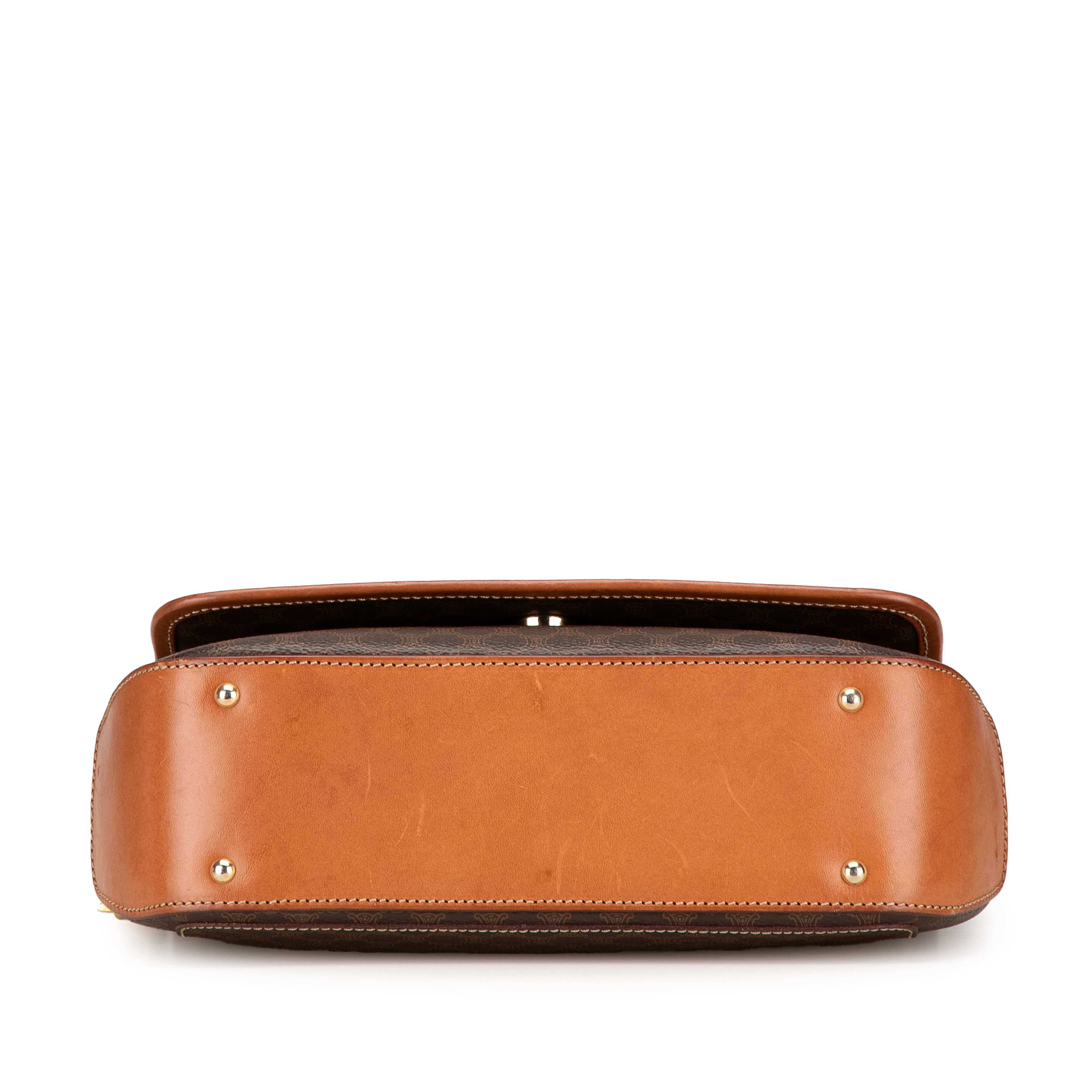 Celine Macadam Coated Canvas Crossbody