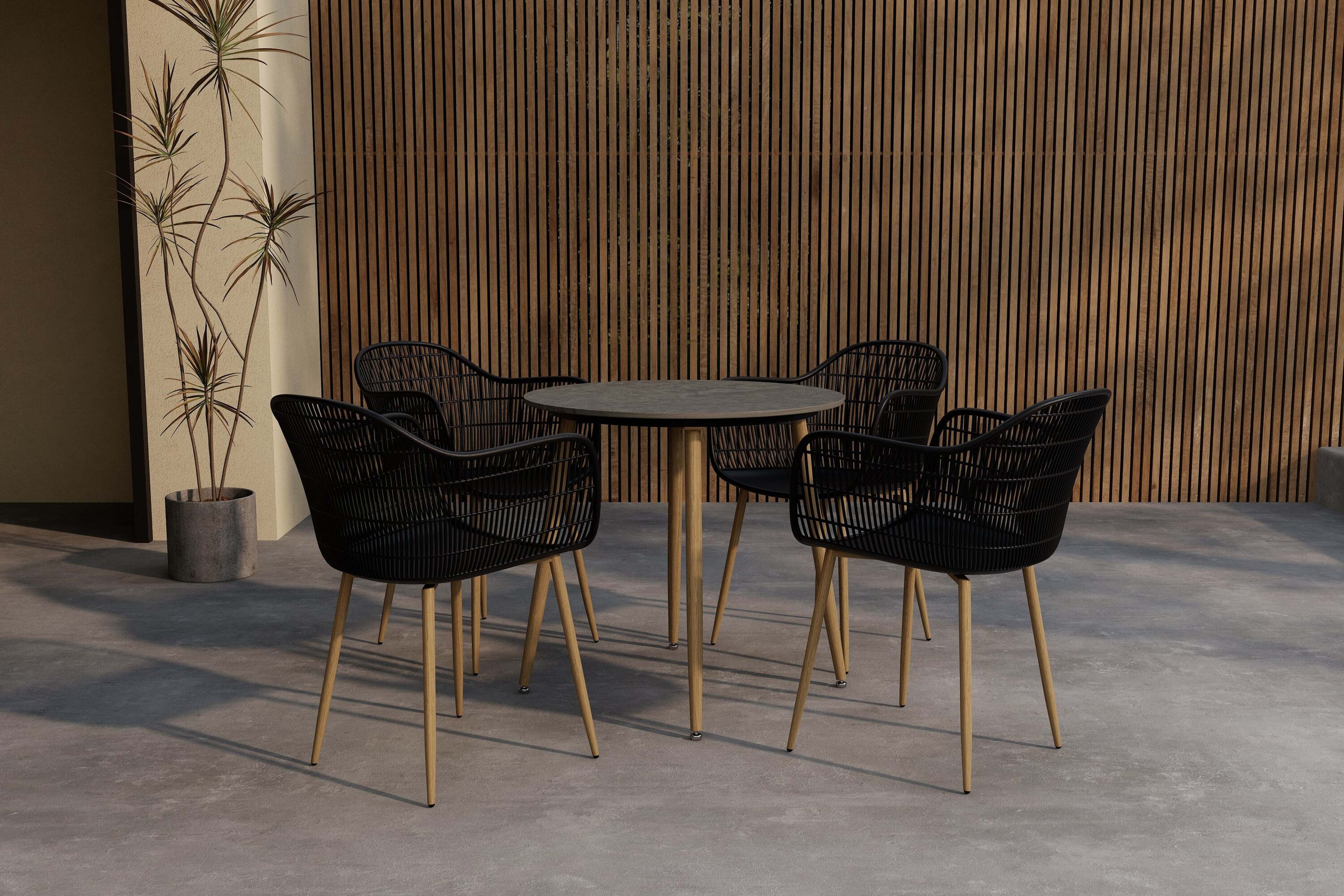 Anafi Matgrupp, från Venture Home, i färgen black. Klicka för att öppna bilden i stort format