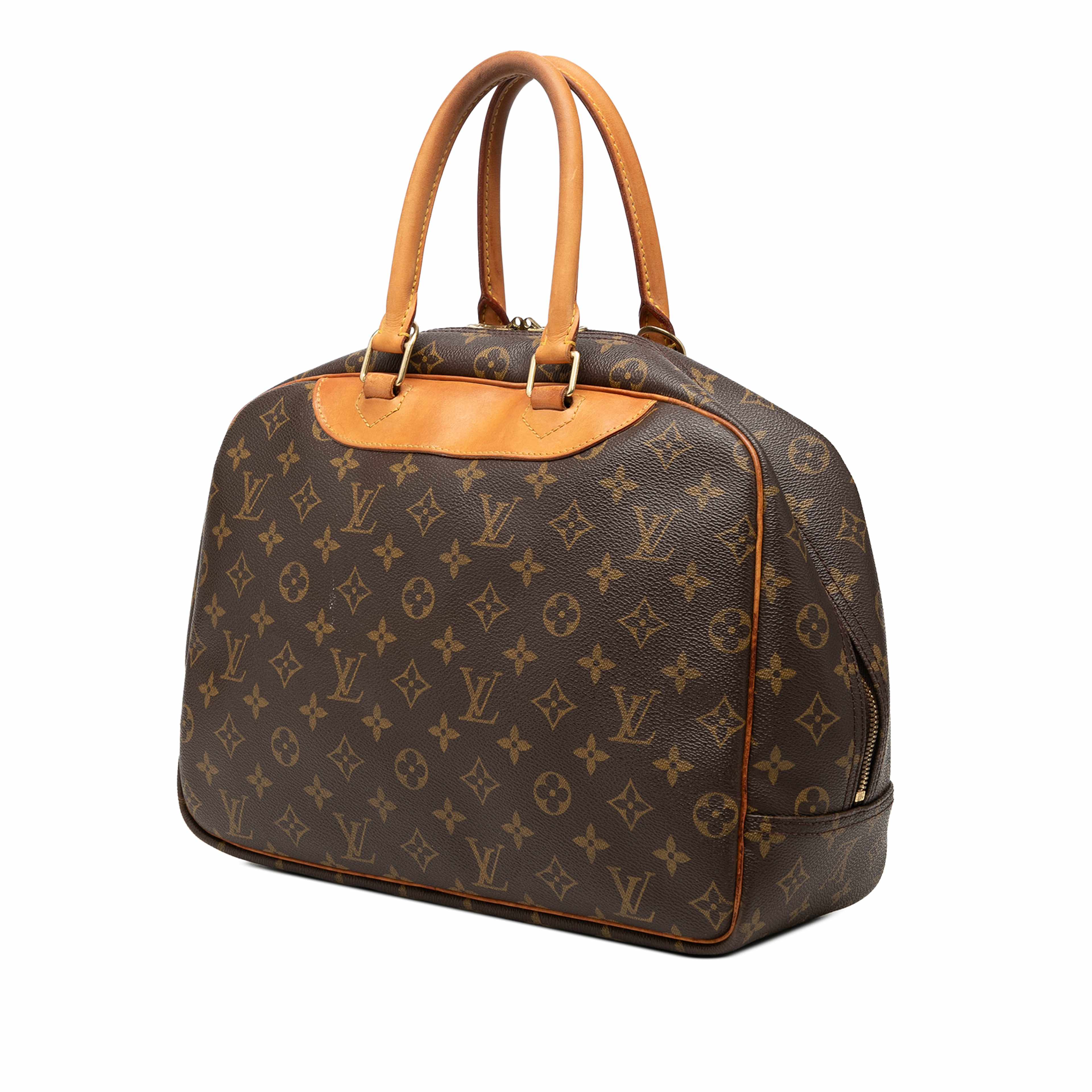Louis Vuitton Monogram Deauville, från Luxclusif, i färgen brown. Klicka för att öppna bilden i stort format