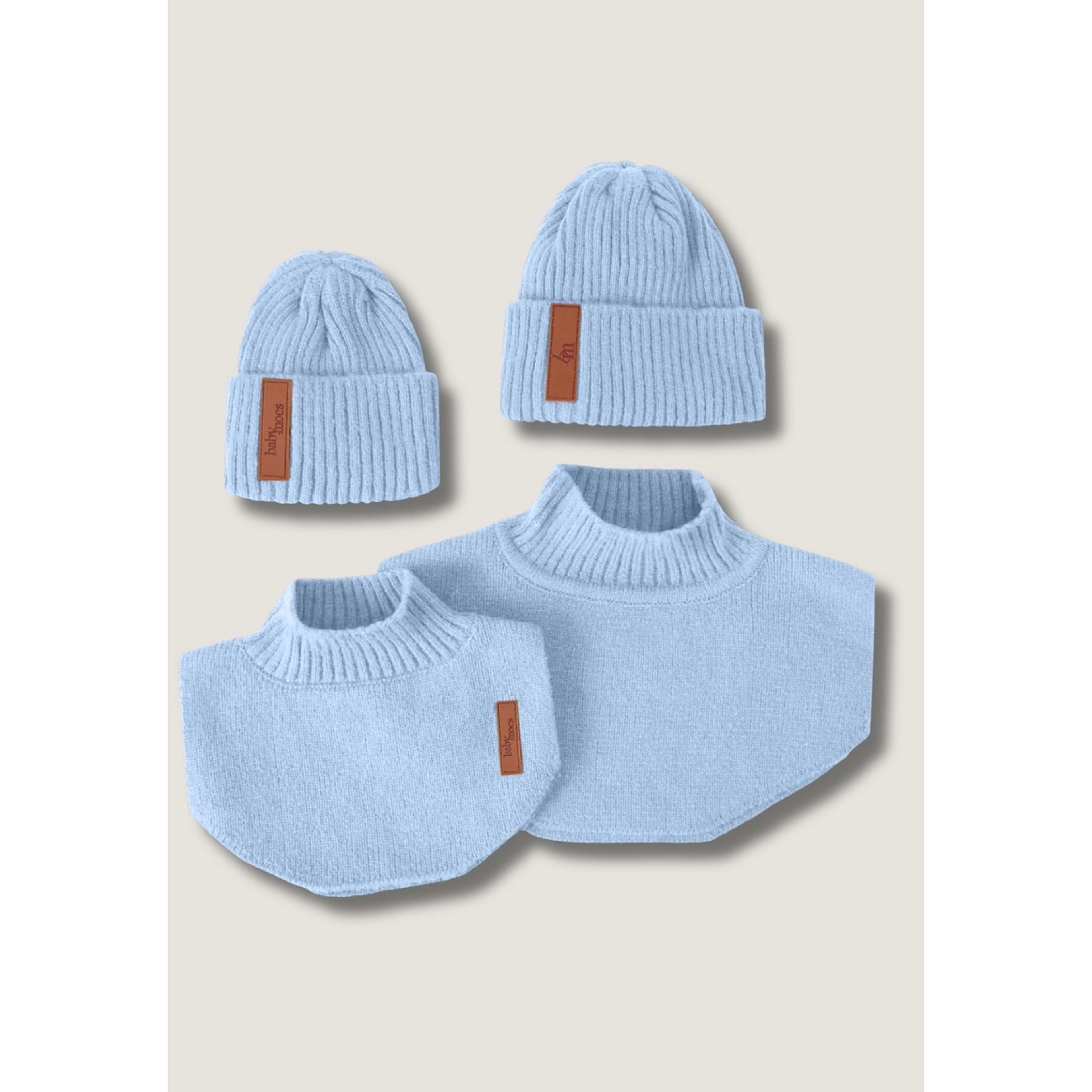 Beanie - Vuxen, från BabyMocs, i färgen ocean.