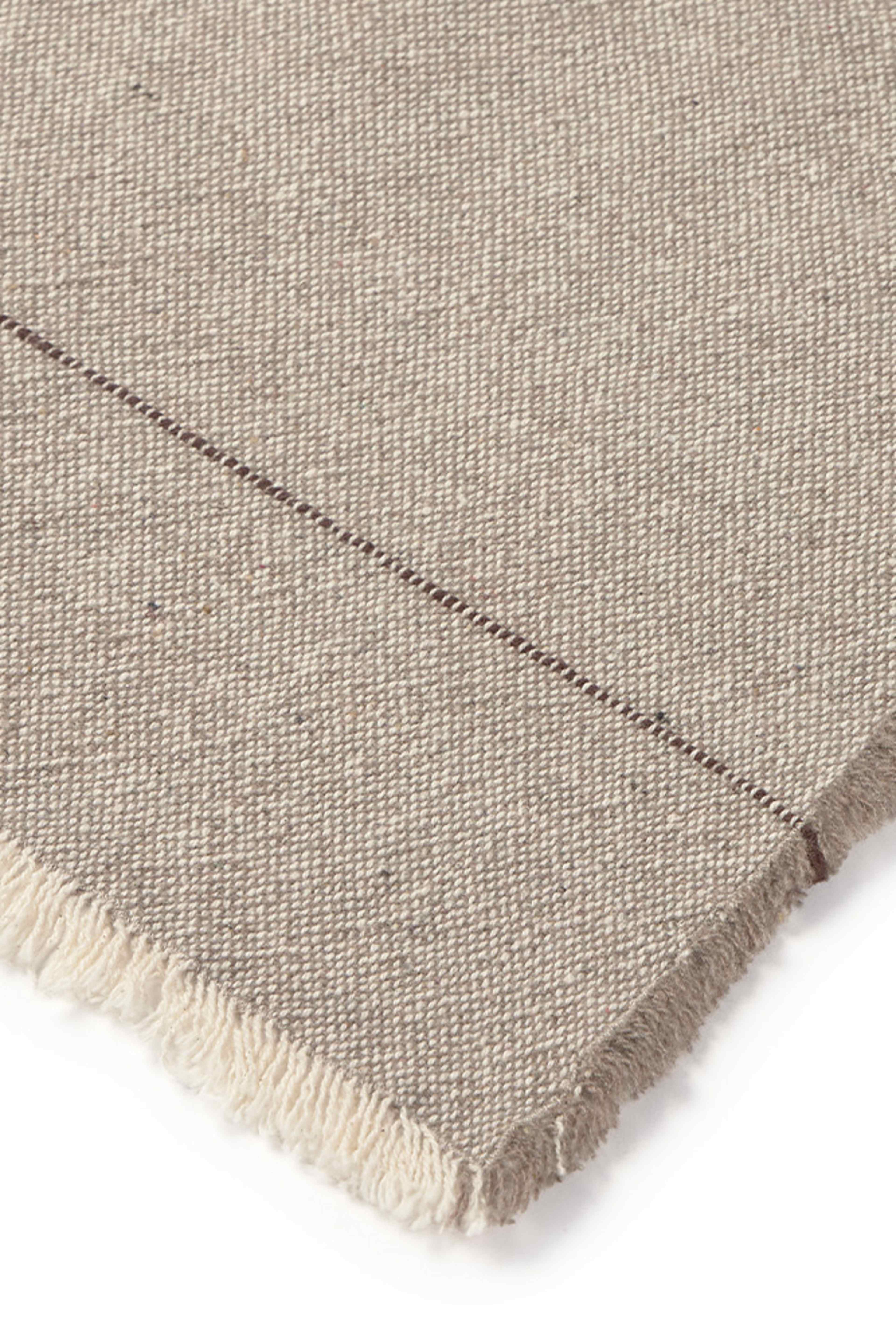 Handvävda Servetter - 4 pack, från LORENA CANALS, i färgen kaffeböna, naturlig, återvunnen. Klicka för att öppna bilden i stort format