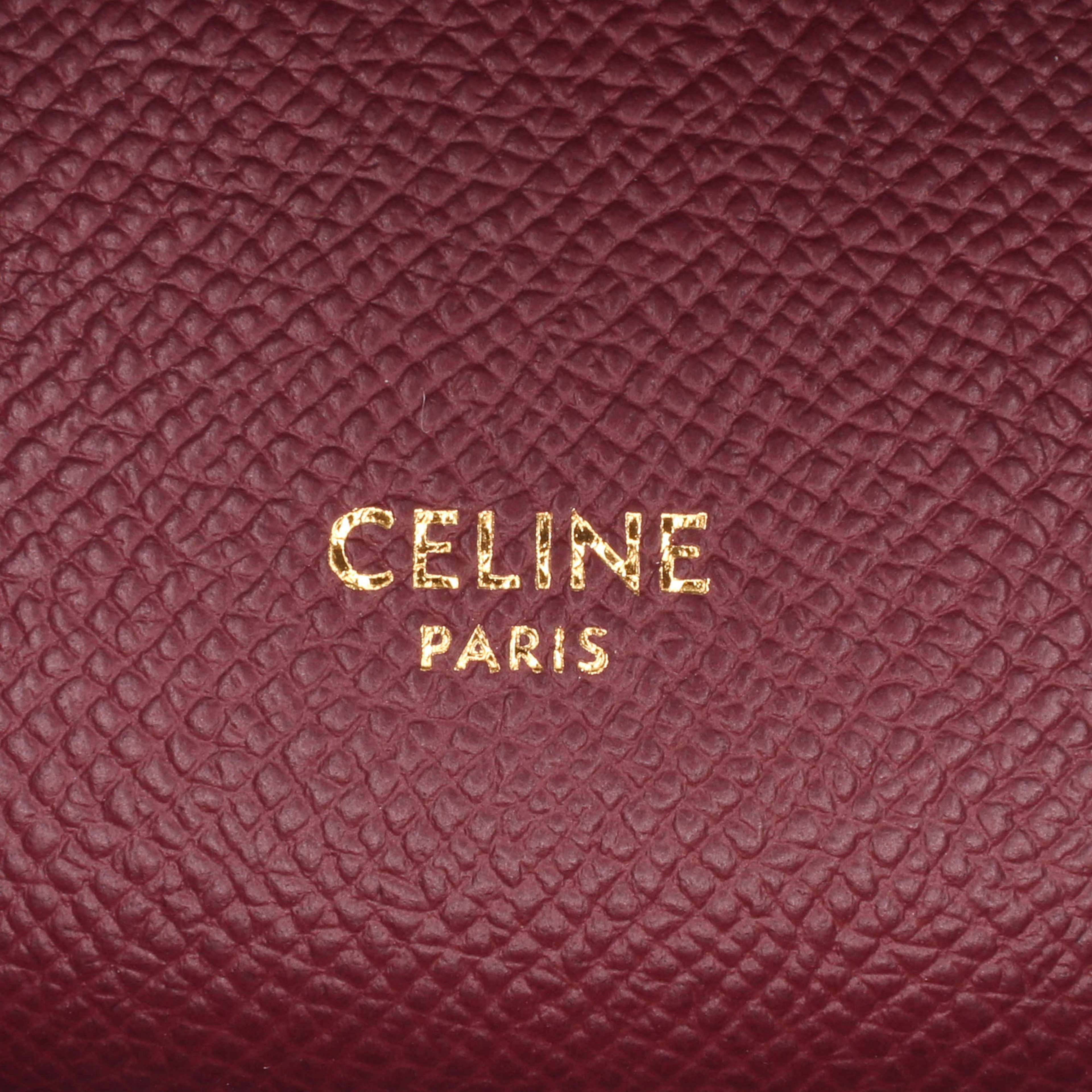 Celine Pico Grained Calfskin Belt Bag