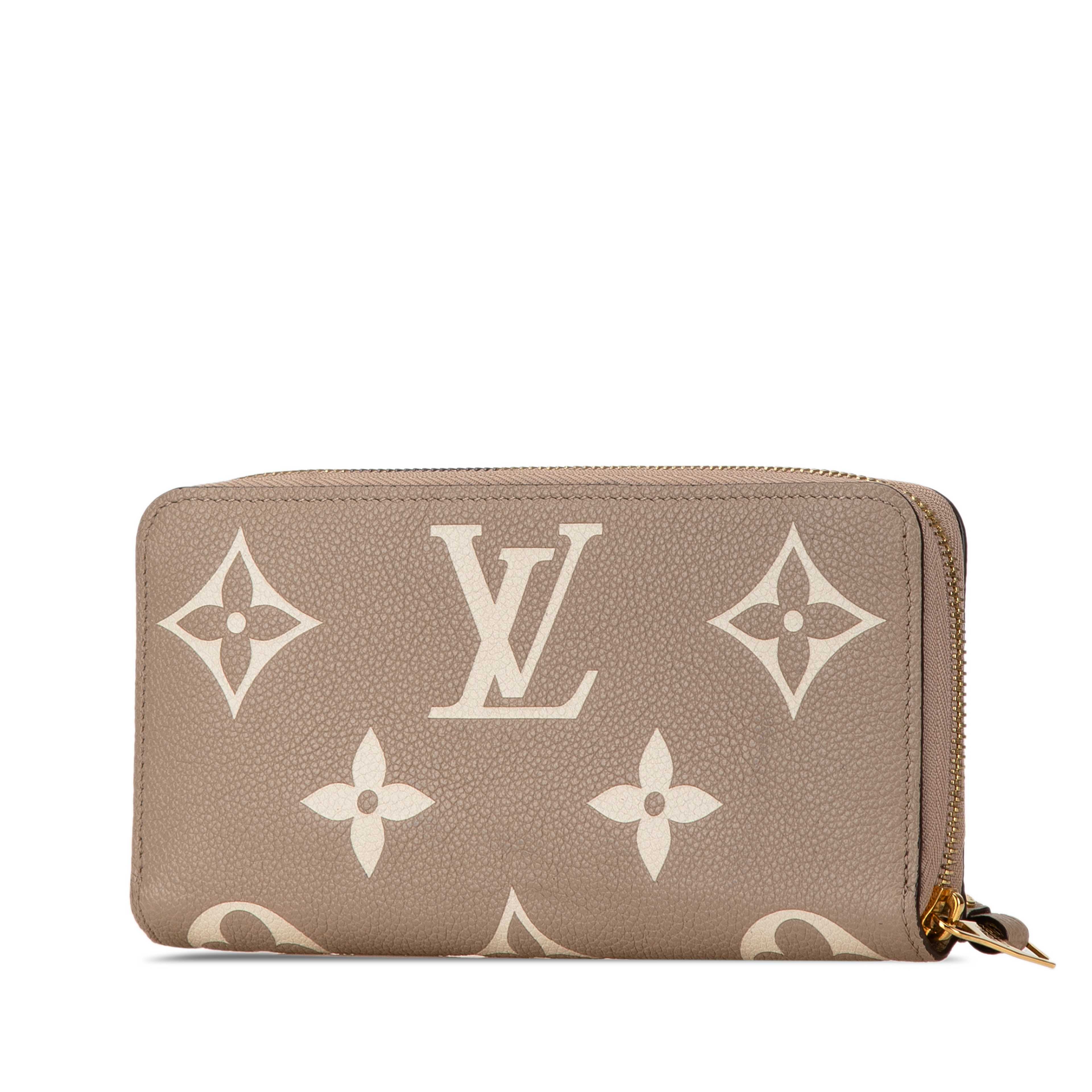 Louis Vuitton Monogram Giant Empreinte Zippy Wallet