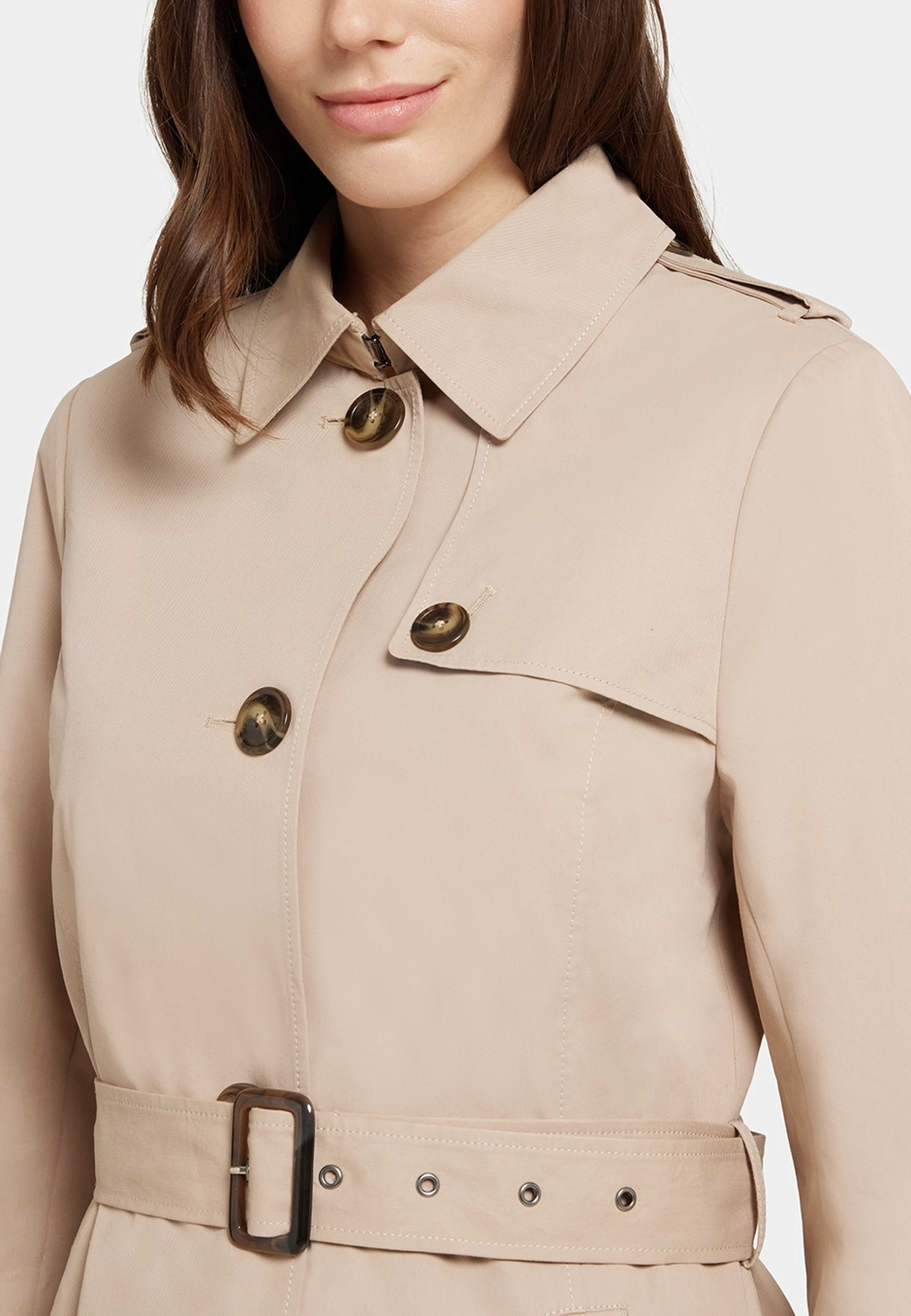 Isabelle Coat, från ROCKANDBLUE, i färgen beige. Klicka för att öppna bilden i stort format