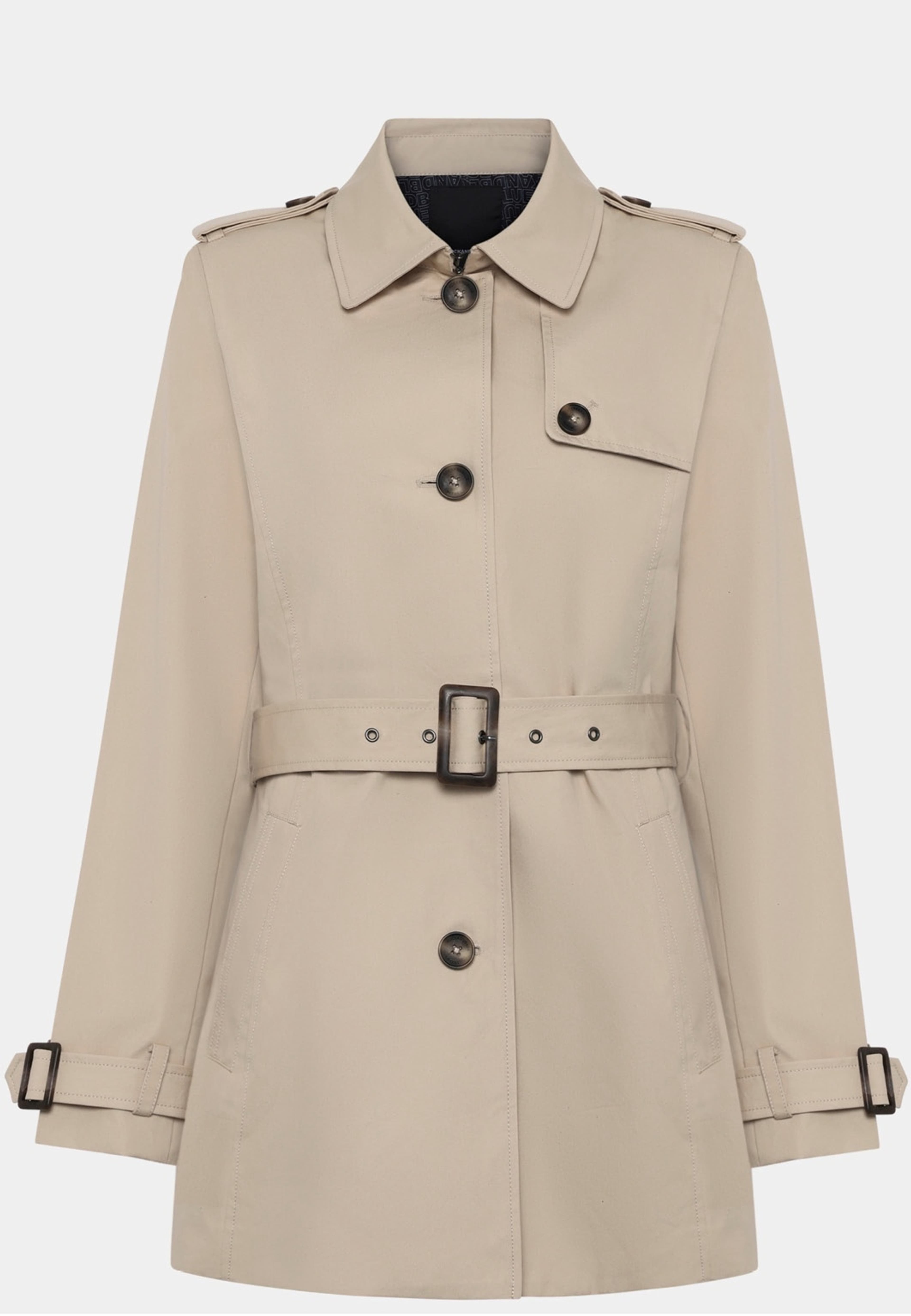Isabelle Coat, från ROCKANDBLUE, i färgen beige. Klicka för att öppna bilden i stort format