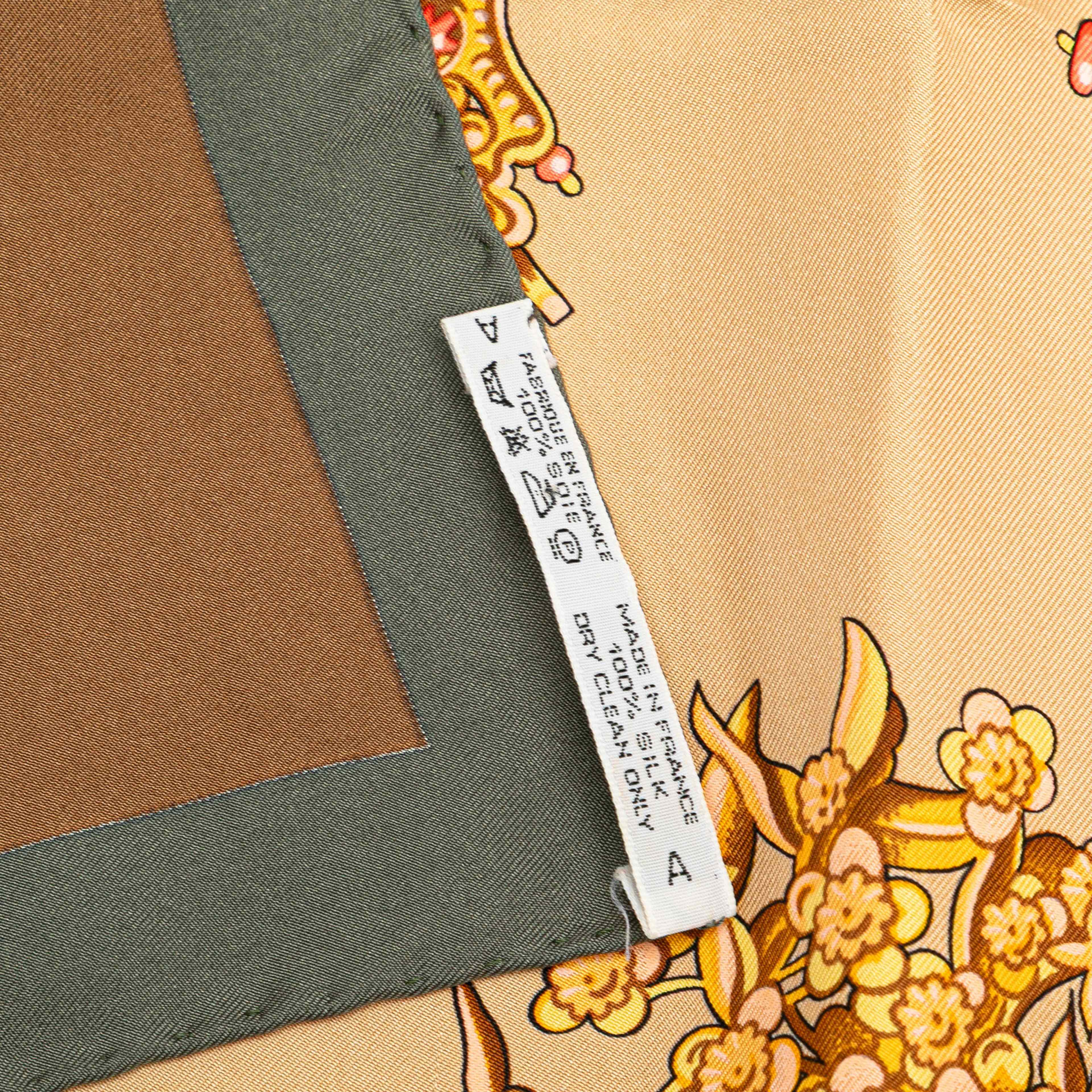 Hermès Kosmima Silk Scarf