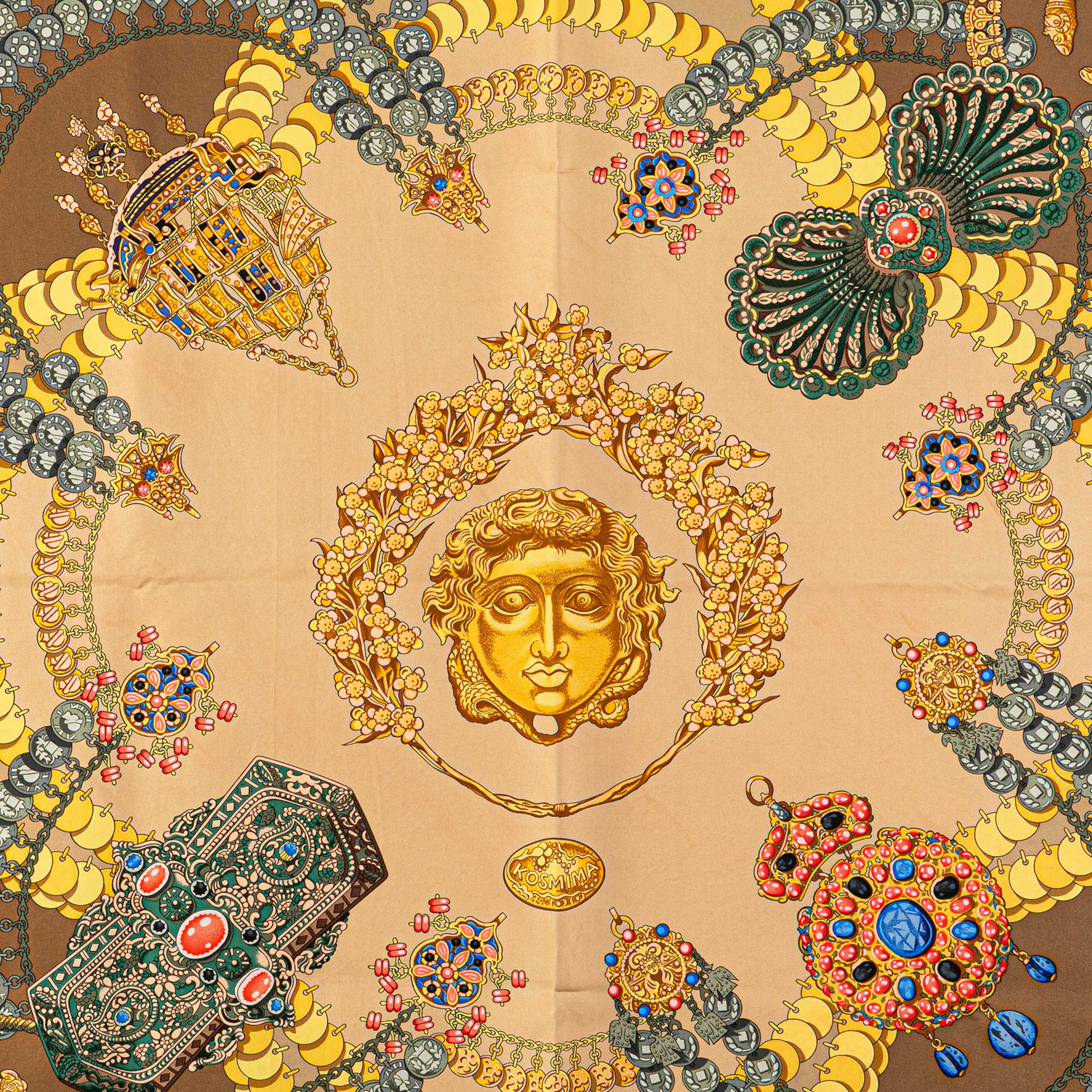 Hermès Kosmima Silk Scarf