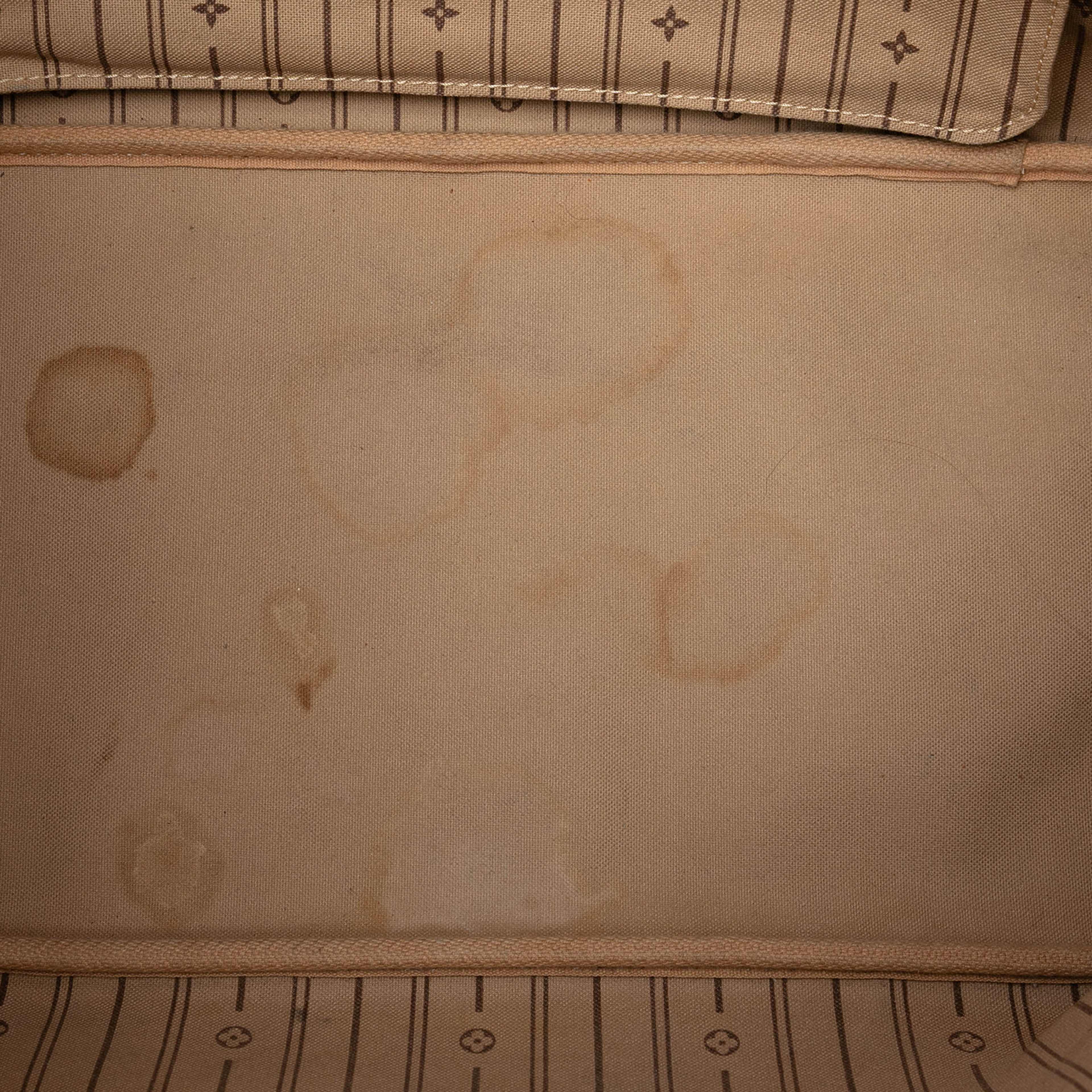Louis Vuitton Monogram Neverfull Gm, från Luxclusif, i färgen brown. Klicka för att öppna bilden i stort format