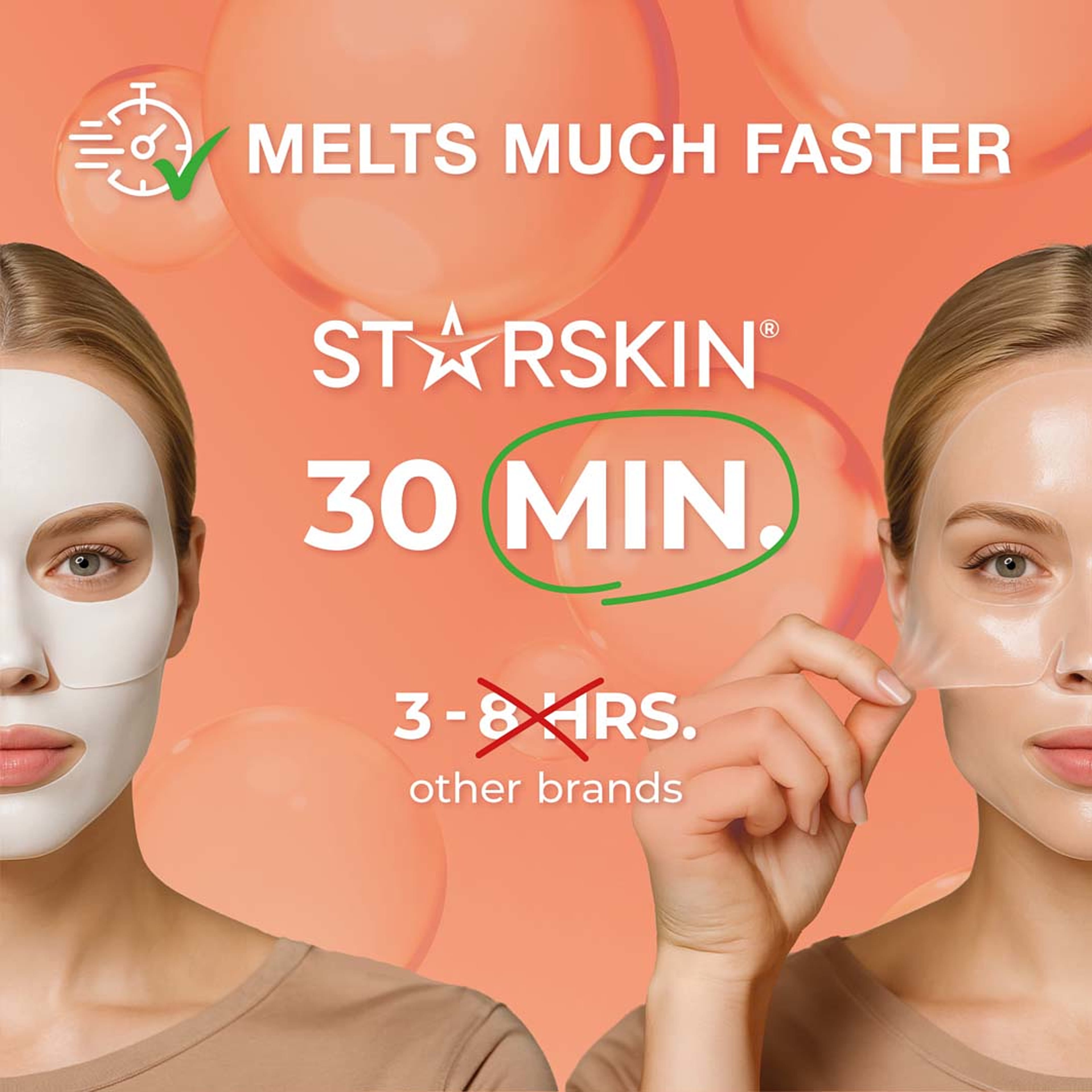 Collagen Pdrn Face Mask, från Starskin. Klicka för att öppna bilden i stort format