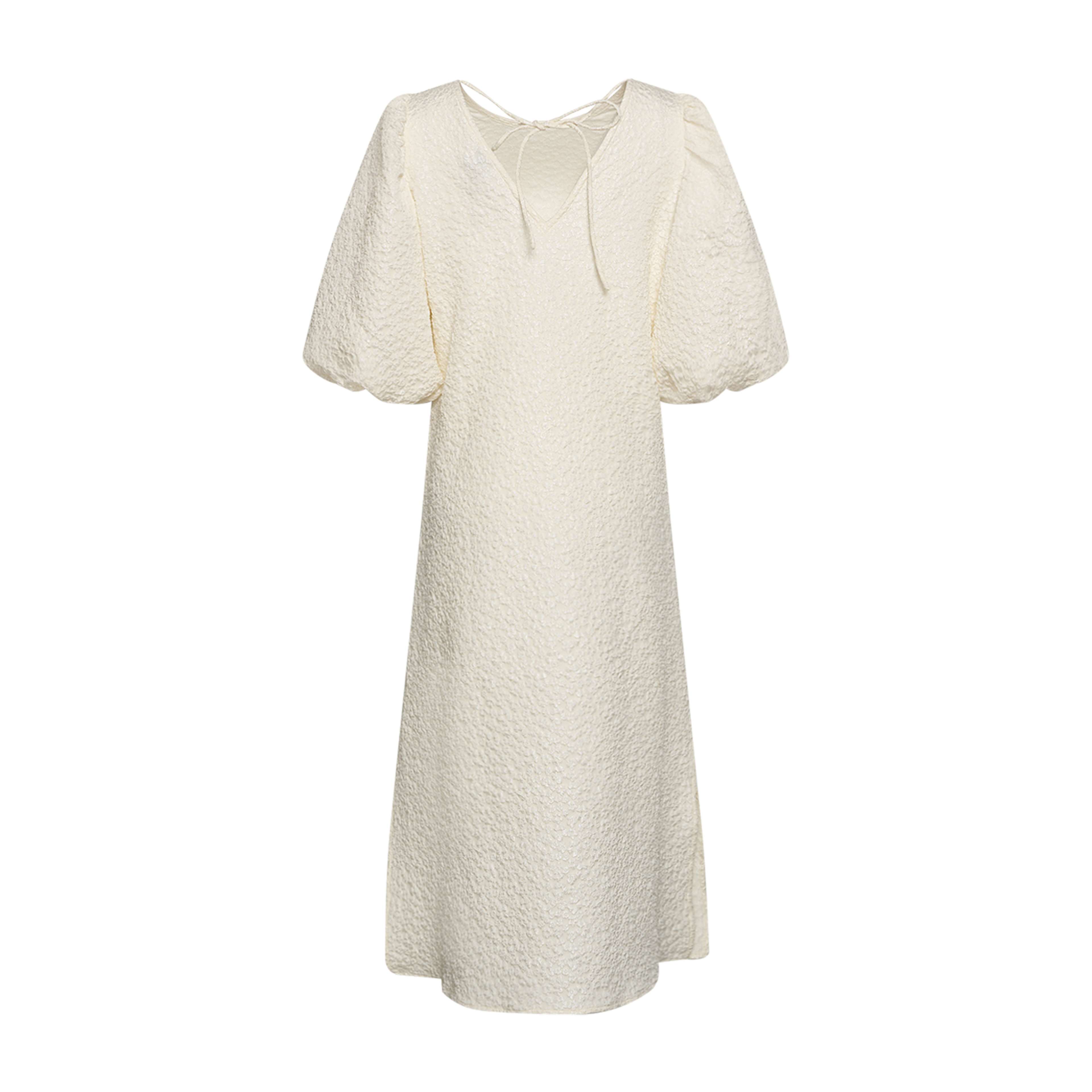 Reno Pastis Long Dress - Cream