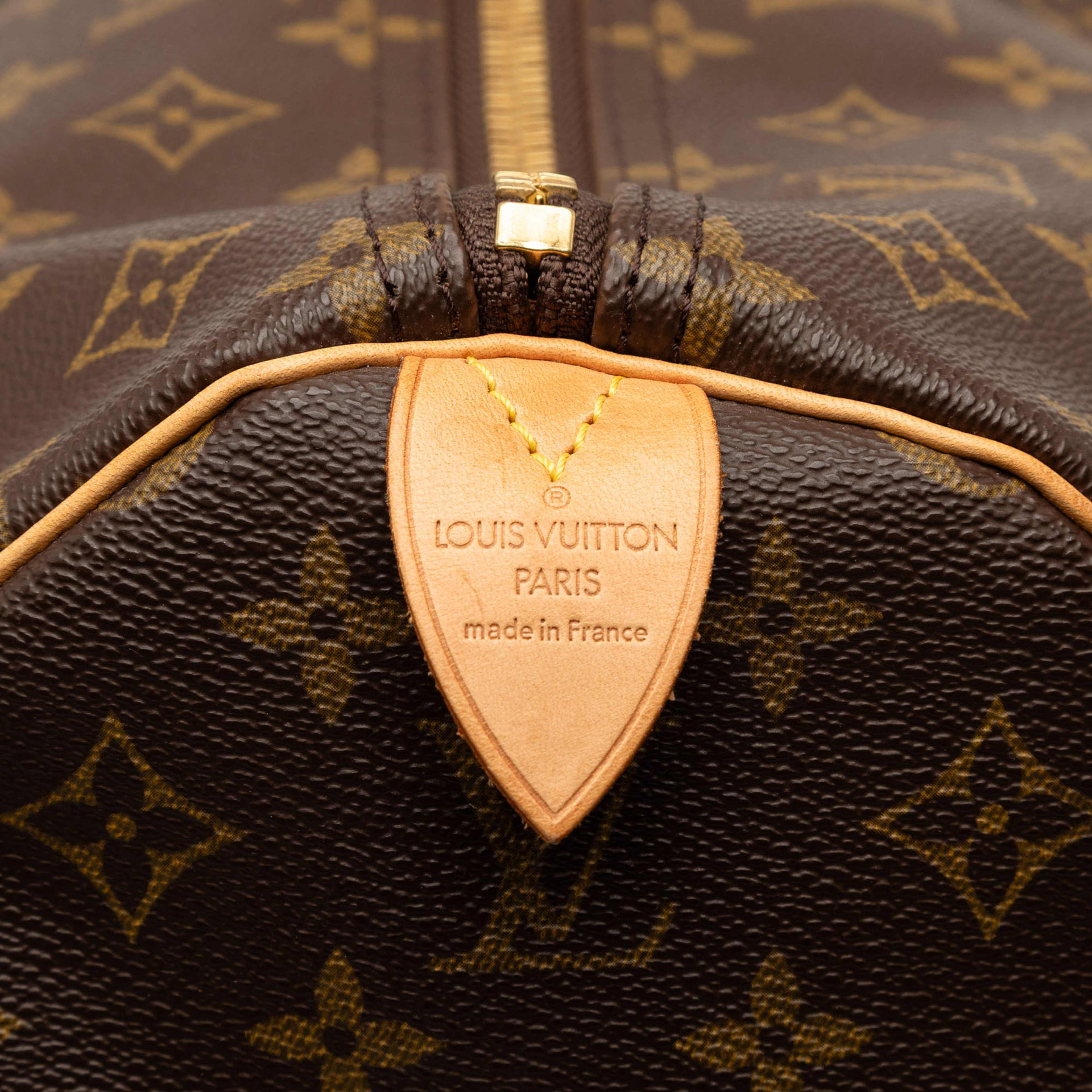 Louis Vuitton Monogram Keepall 60, från Luxclusif, i färgen brown. Klicka för att öppna bilden i stort format