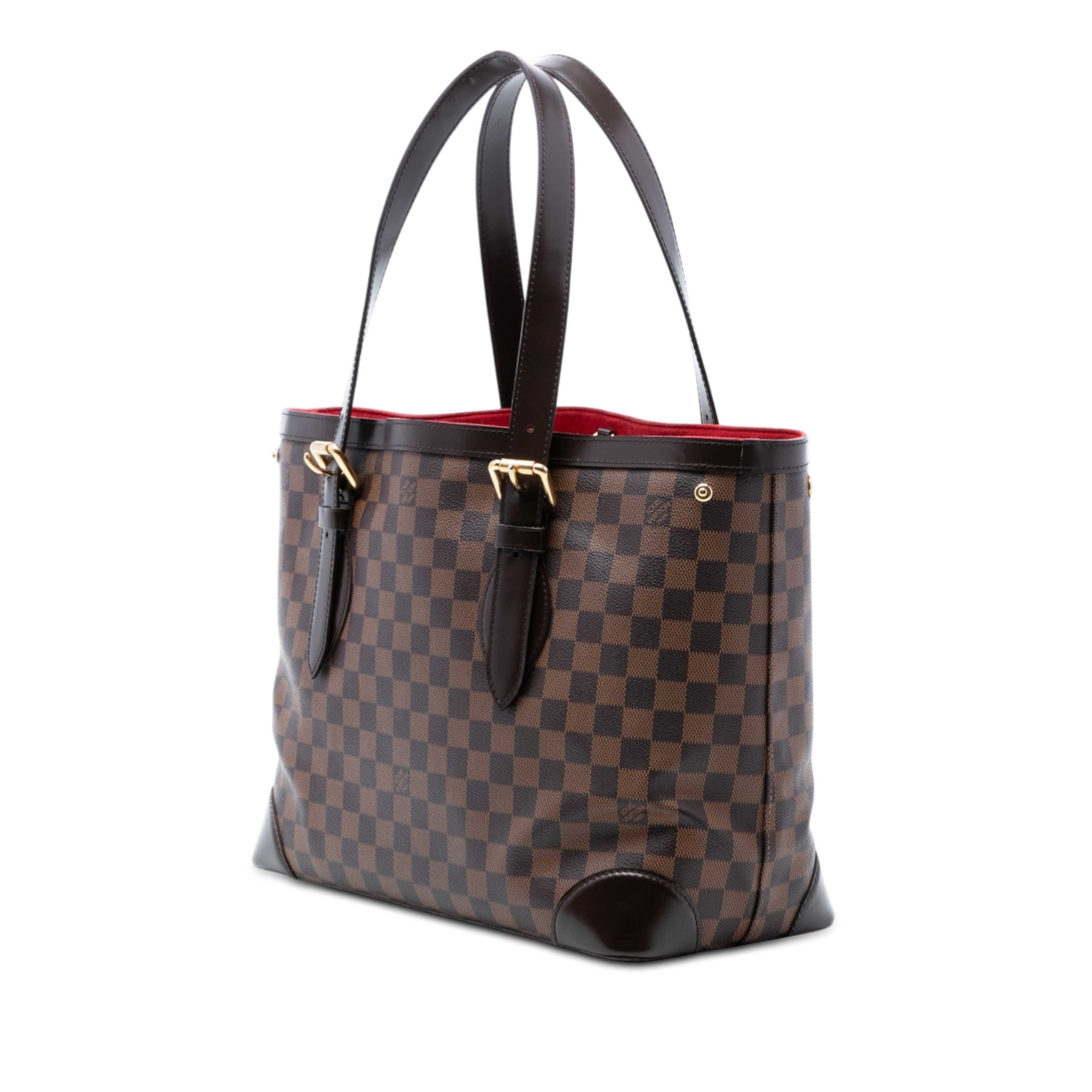 Louis Vuitton Damier Ebene Hampstead Mm, från Luxclusif, i färgen brown. Klicka för att öppna bilden i stort format