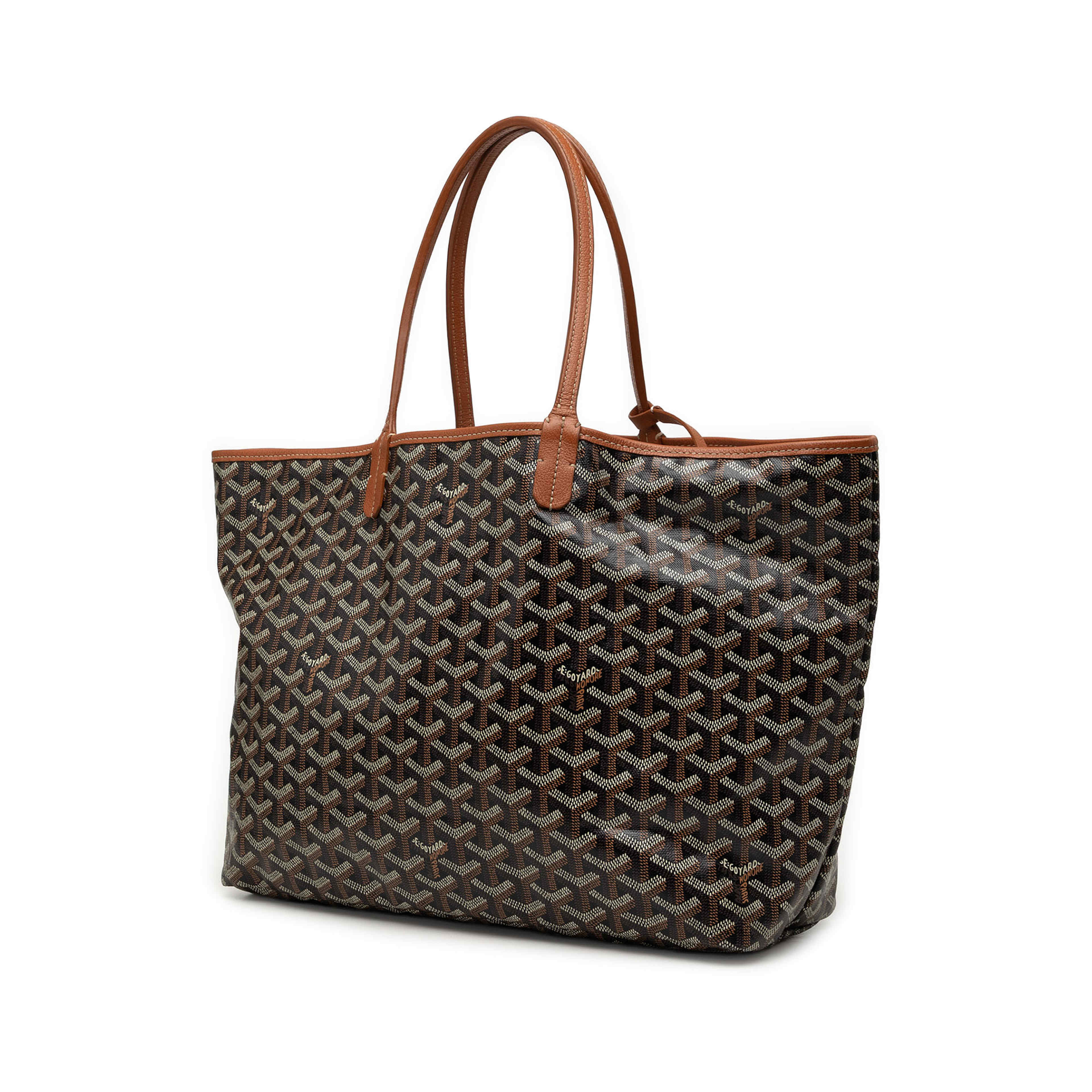 Goyard Goyardine Saint Louis Pm, från Luxclusif, i färgen svart. Klicka för att öppna bilden i stort format