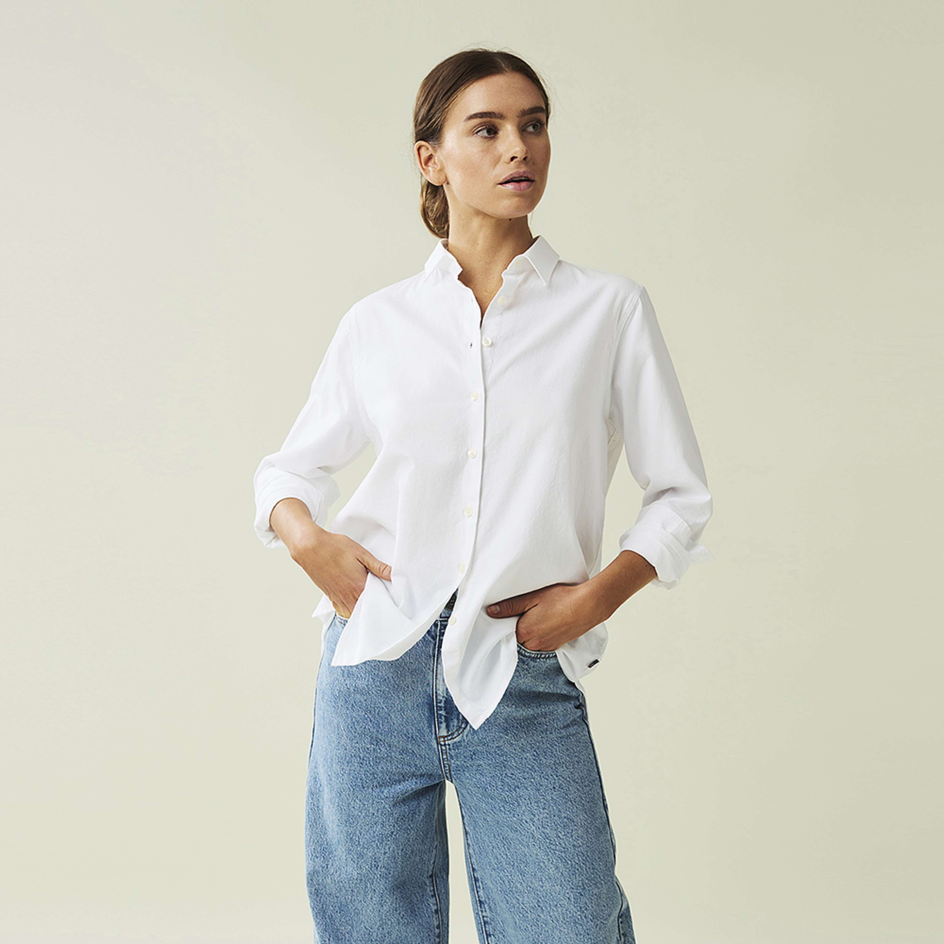 Sanna Organic Cotton Light Oxford Shirt