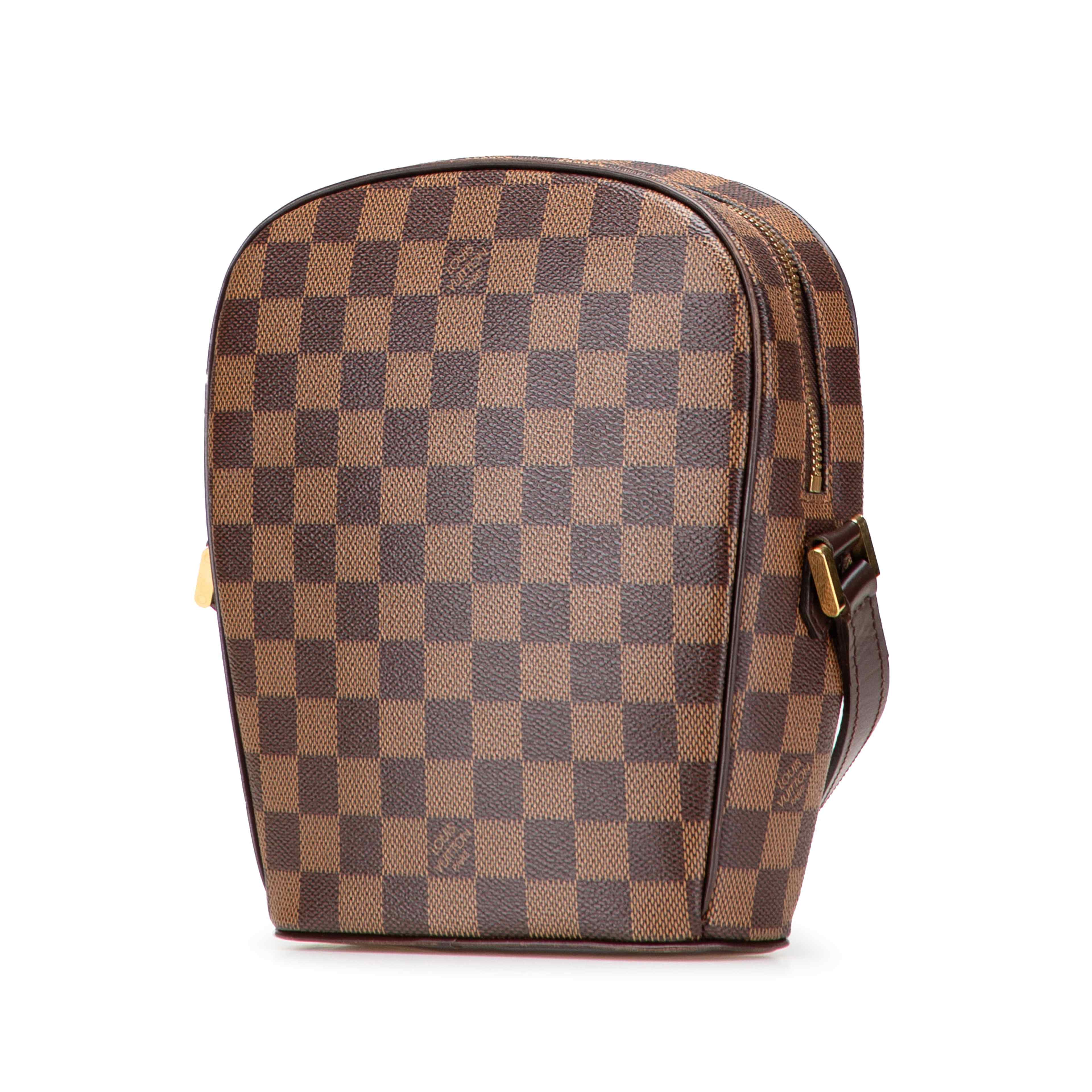 Louis Vuitton Damier Ebene Ipanema Pm, från Luxclusif, i färgen brown. Klicka för att öppna bilden i stort format
