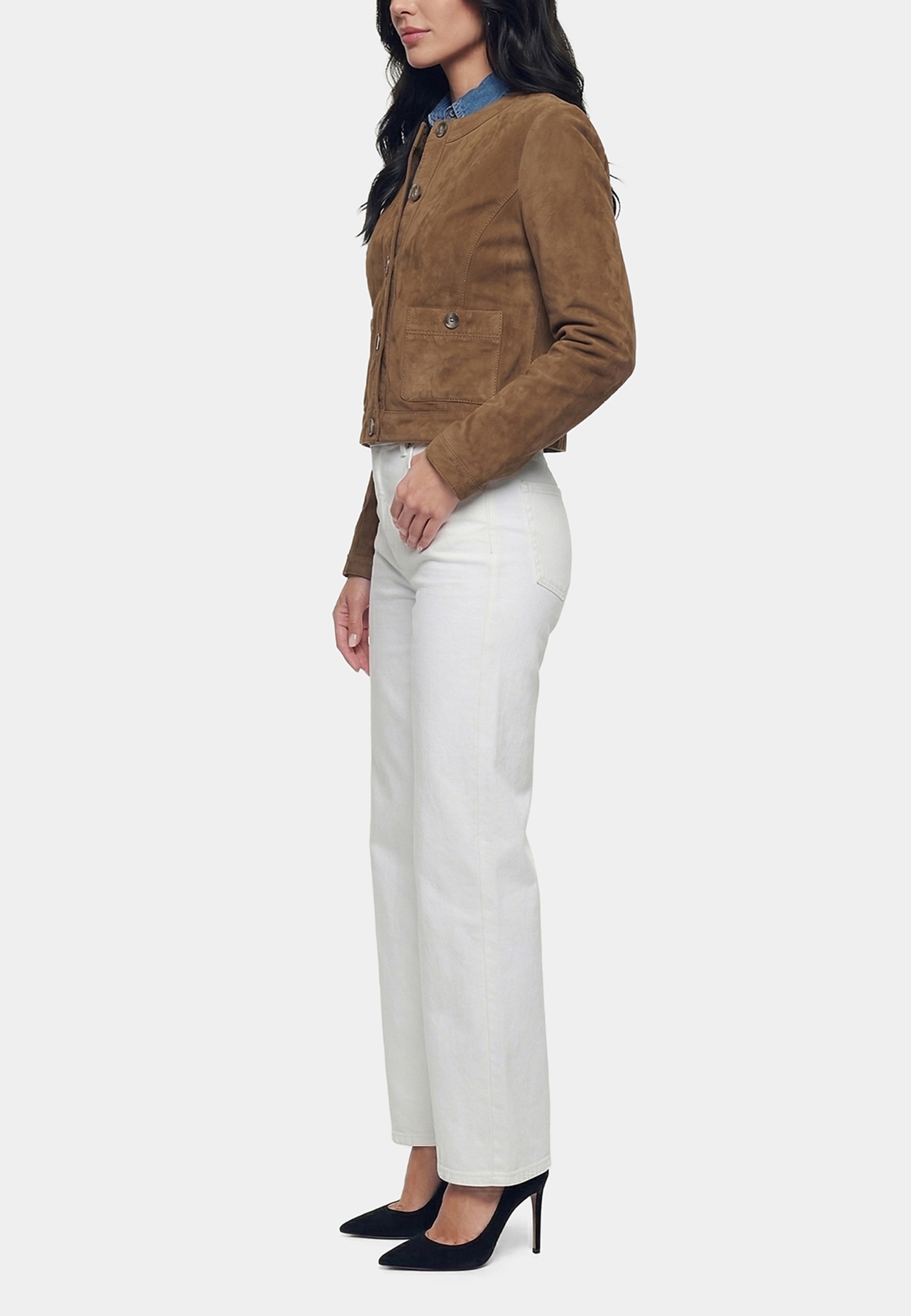 Hallie Jacket, från ROCKANDBLUE, i färgen walnut. Klicka för att öppna bilden i stort format