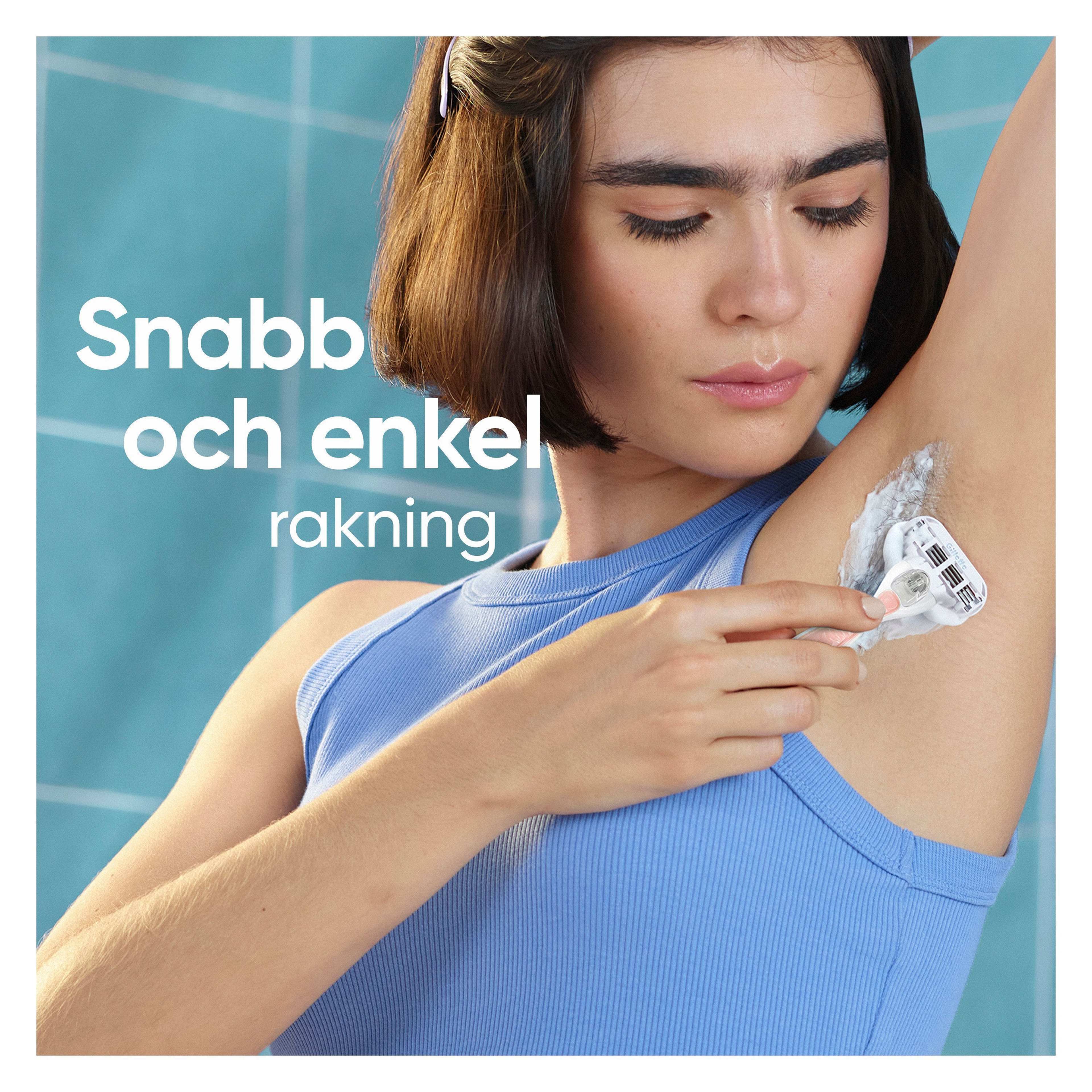 Gillette Venus Smooth Sensitive Rakhyvel, 2 st rakblad
