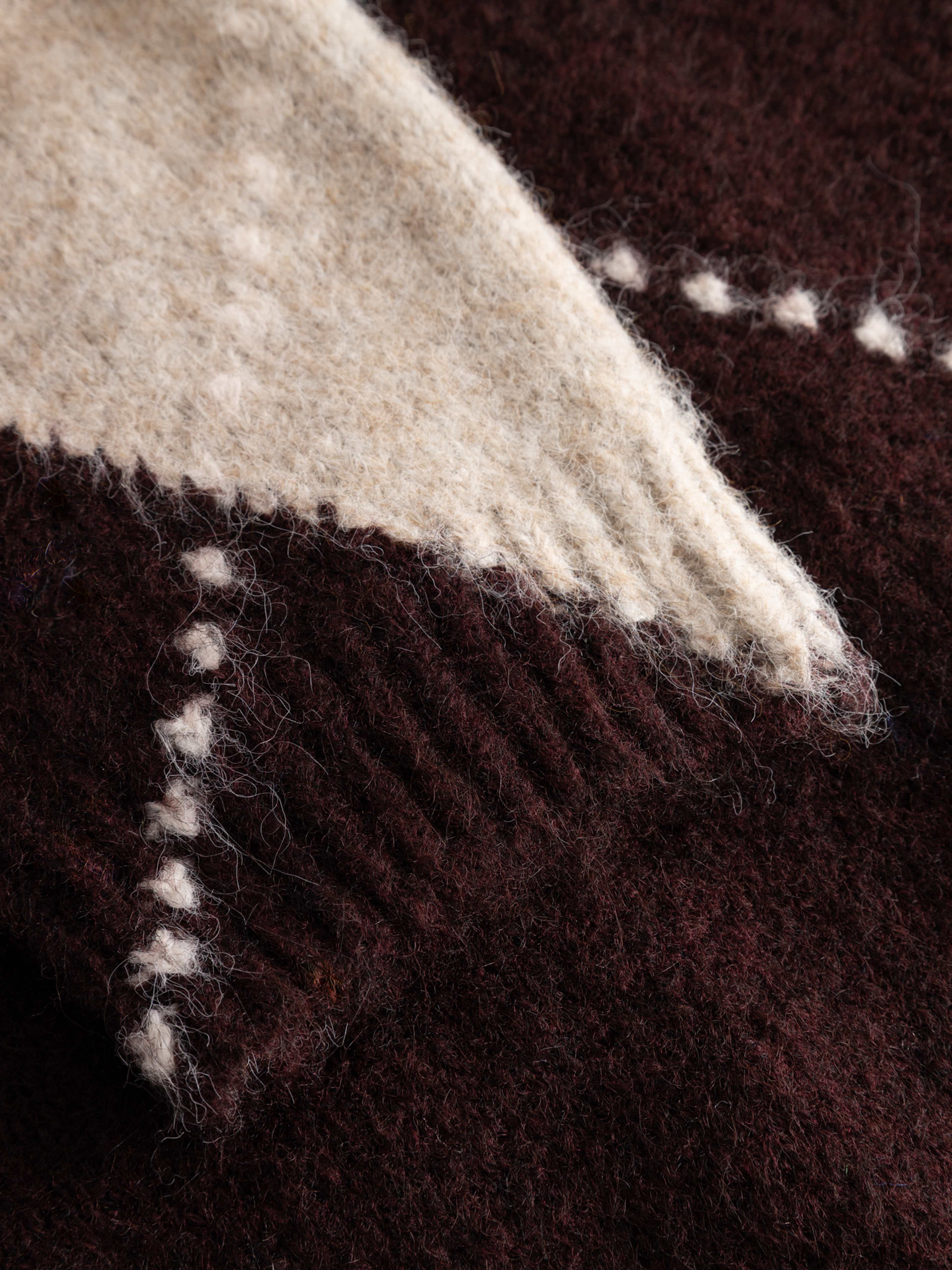 Lai Knit - Winetasting Mix, från Noella, i färgen winetasting mix. Klicka för att öppna bilden i stort format