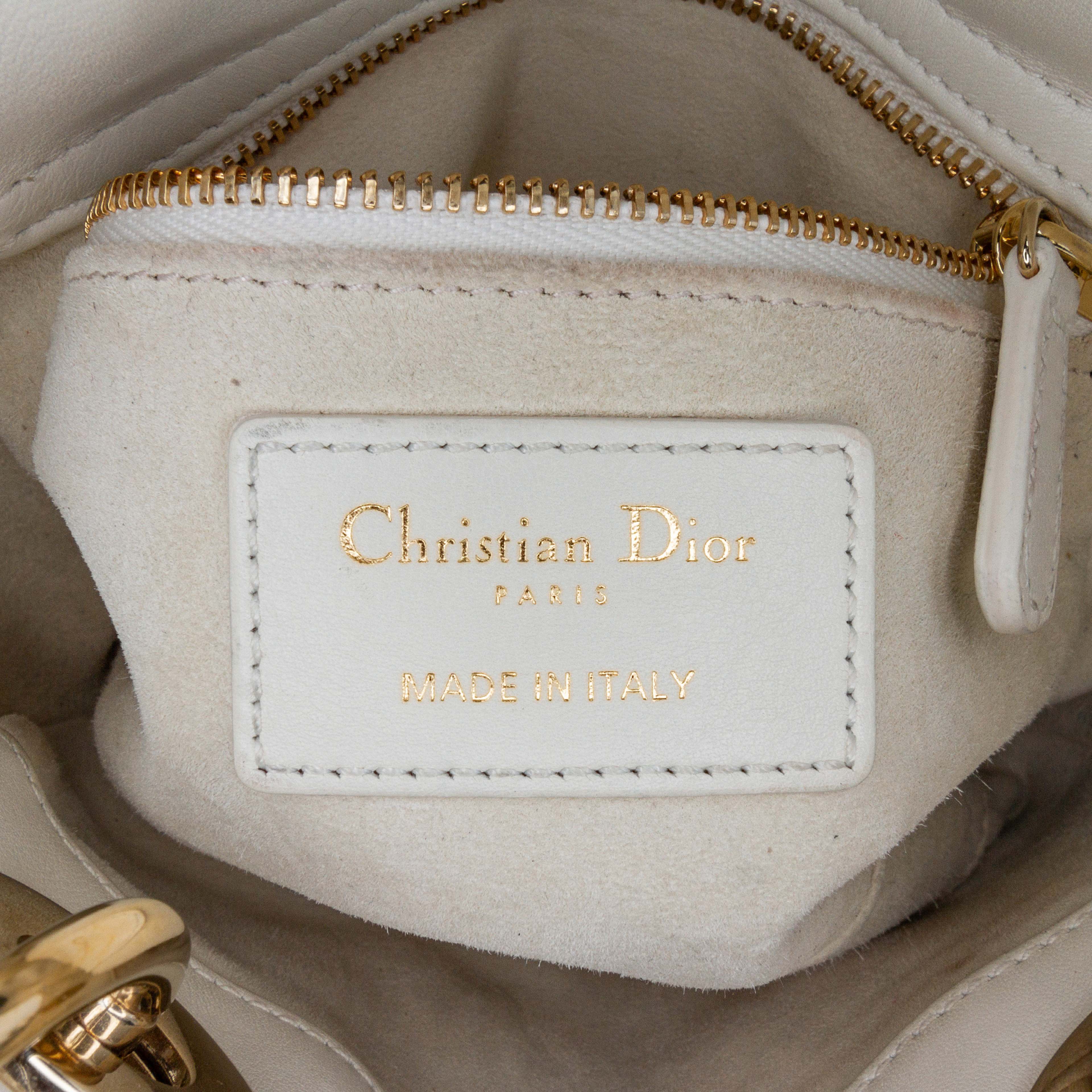 Dior Mini Lambskin Cannage Dioramour Chinese Valentines Lady Dior