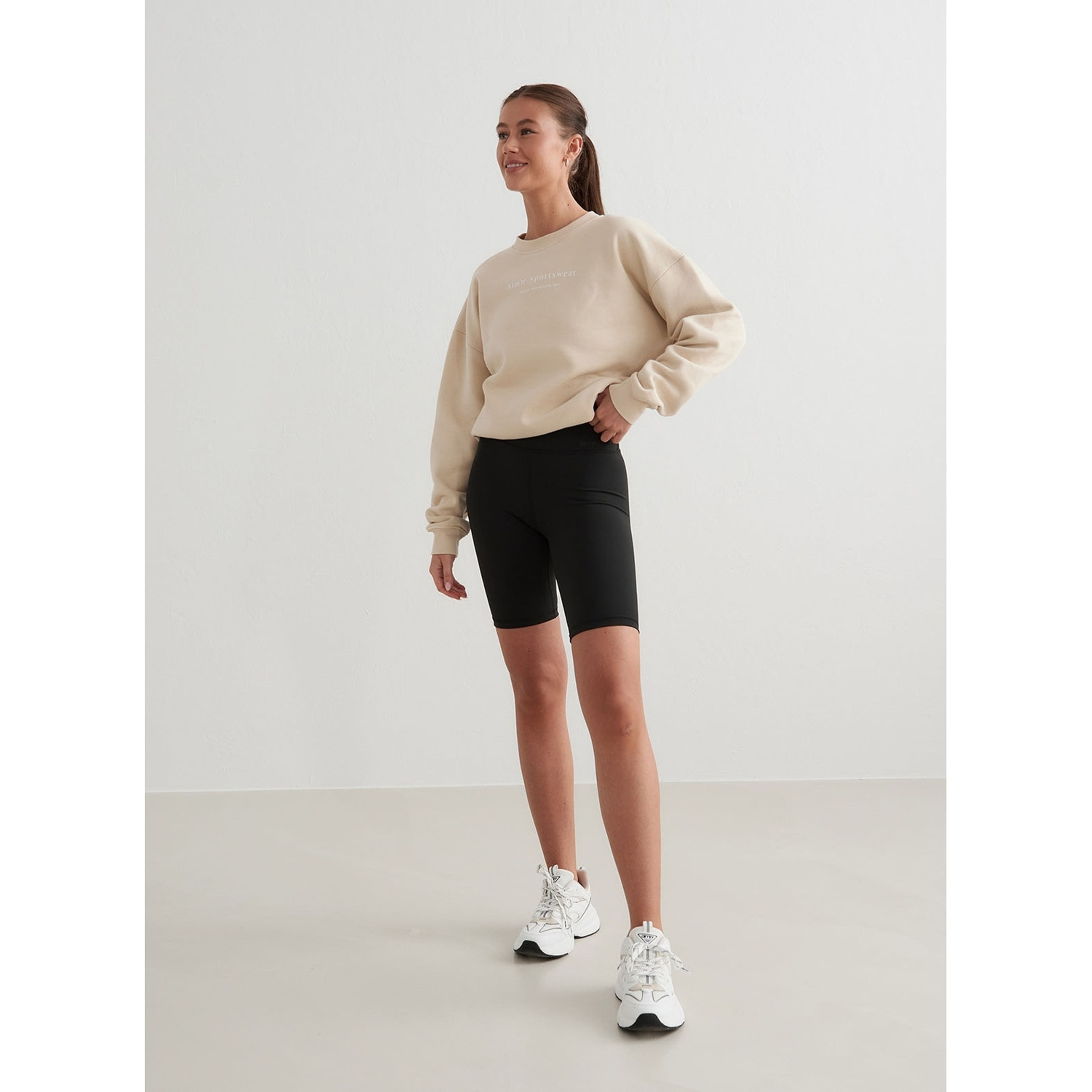 Café Au Lait Serif Sweatshirt