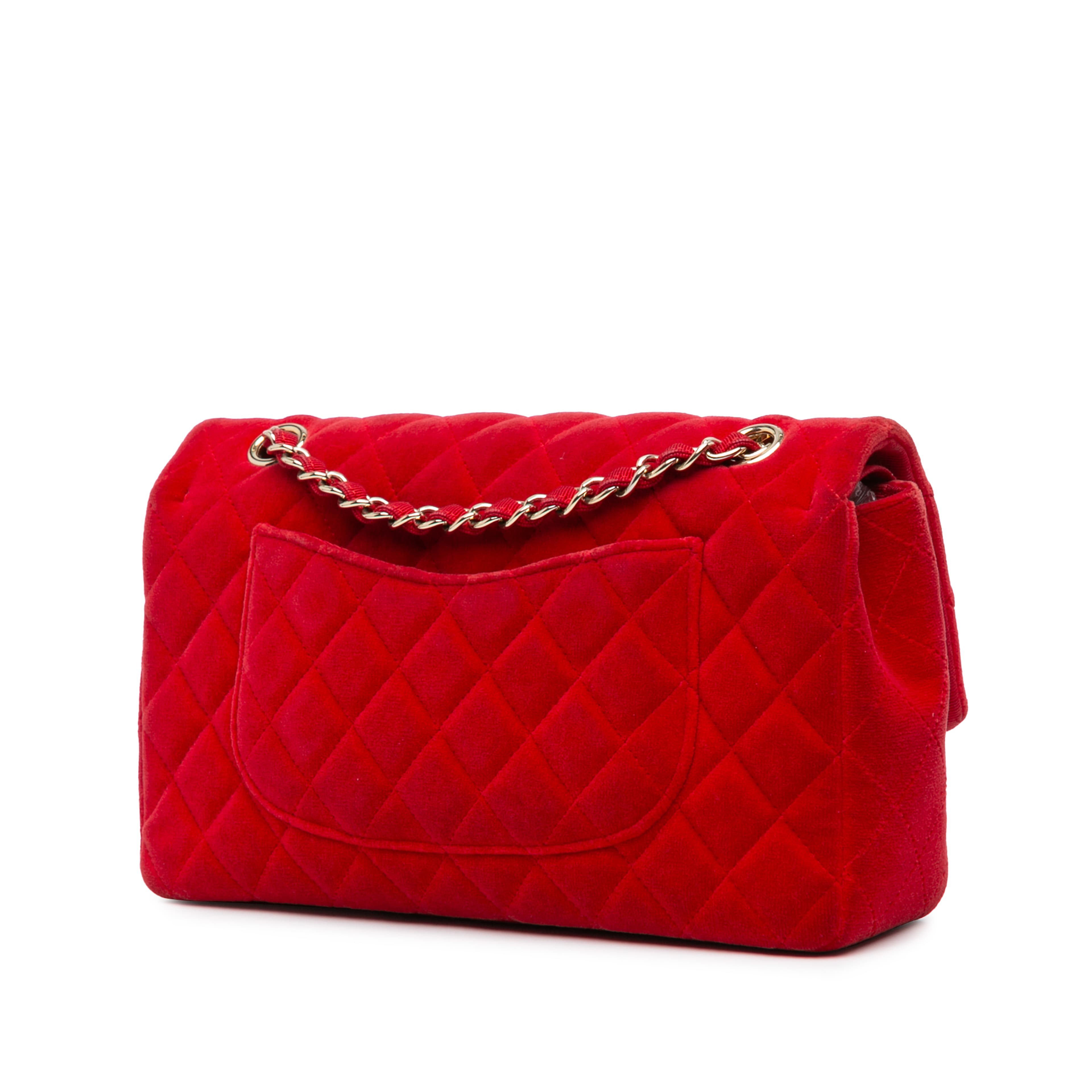 Chanel Medium Classic Velvet Double Flap