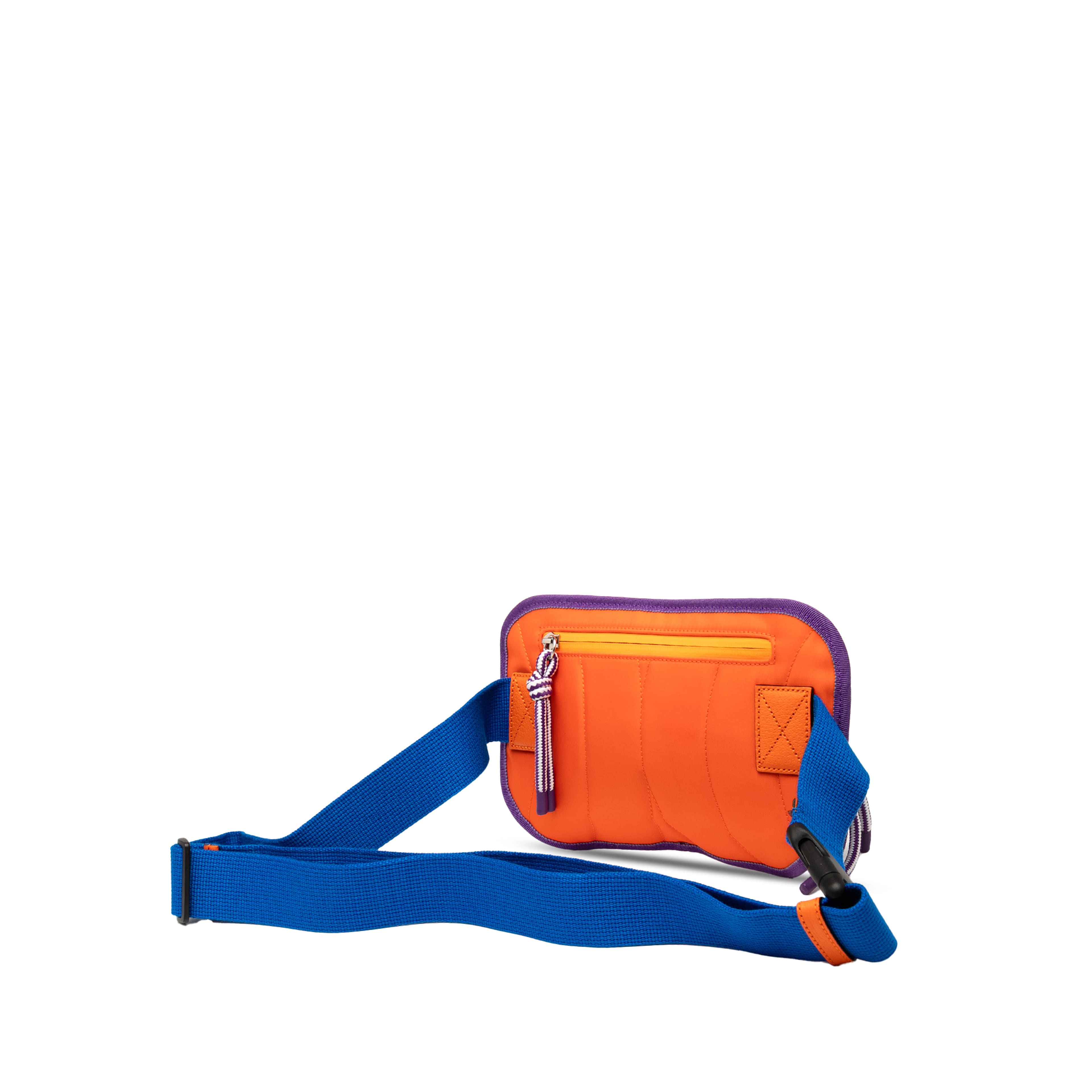 Gucci Gg Nylon And Rubber Belt Bag, från Luxclusif, i färgen blue. Klicka för att öppna bilden i stort format