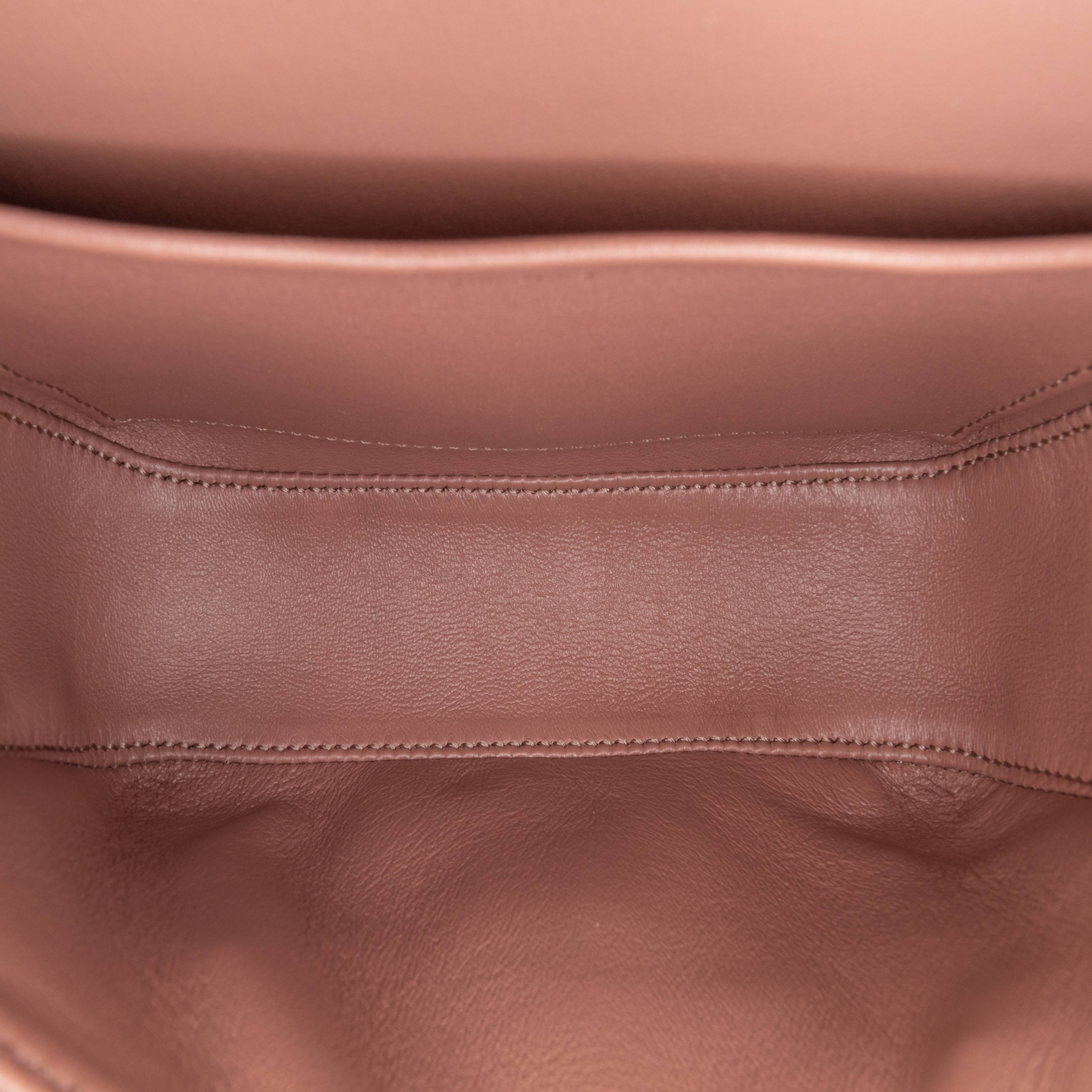 Celine Teen Shiny Calfskin Triomphe Crossbody