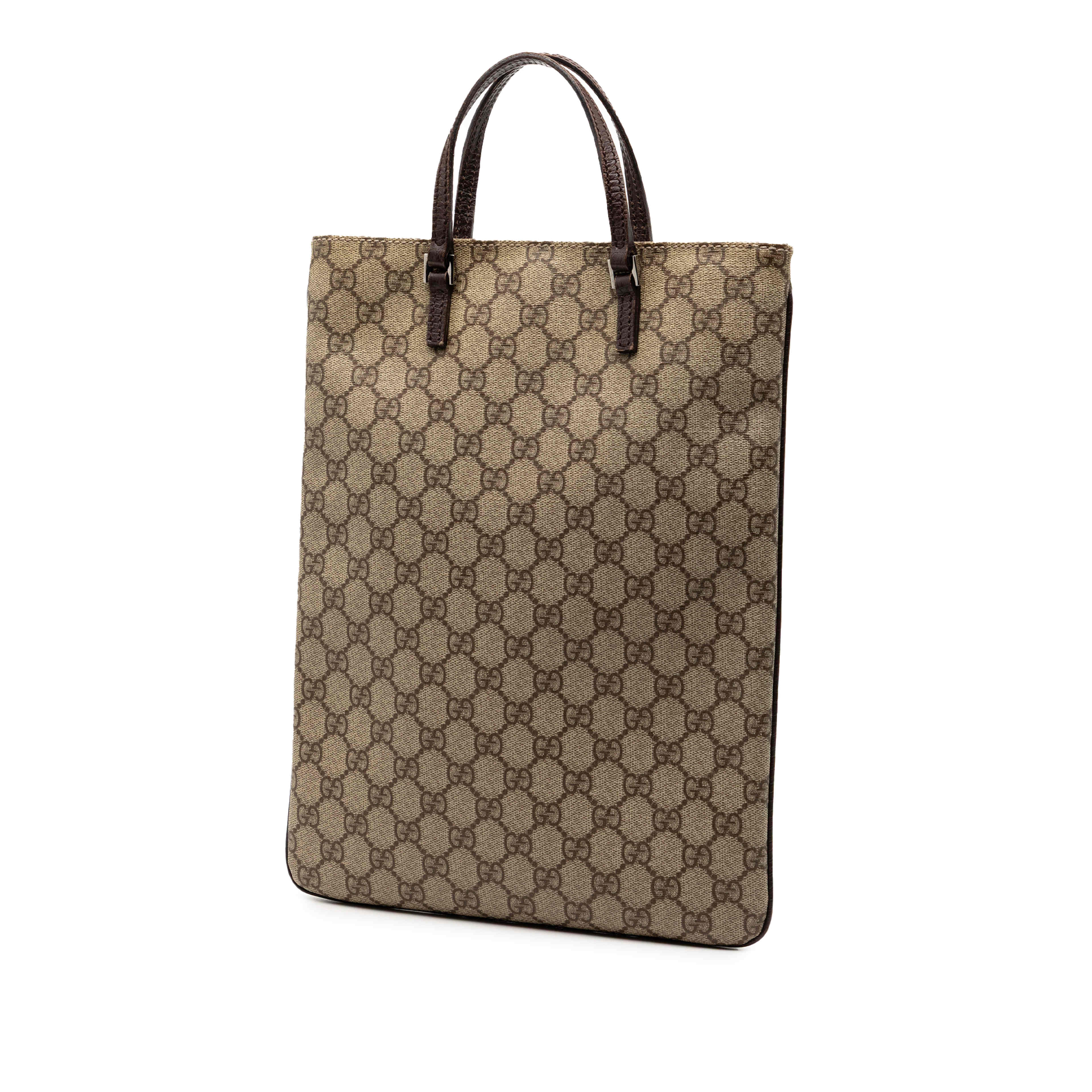 Gucci Gg Supreme Tote, från Luxclusif, i färgen beige. Klicka för att öppna bilden i stort format