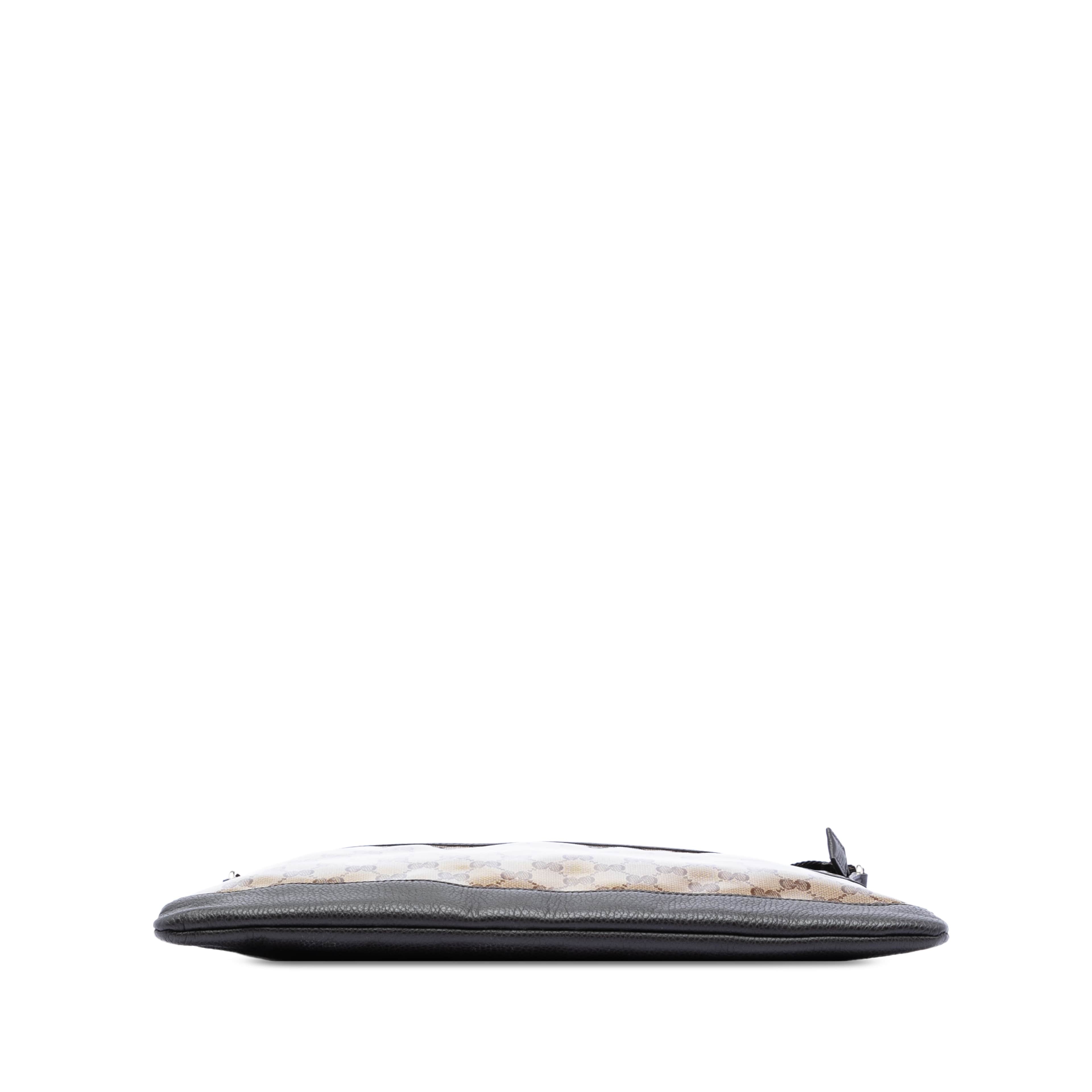 Gucci Gg Crystal Crossbody, från Luxclusif, i färgen beige. Klicka för att öppna bilden i stort format