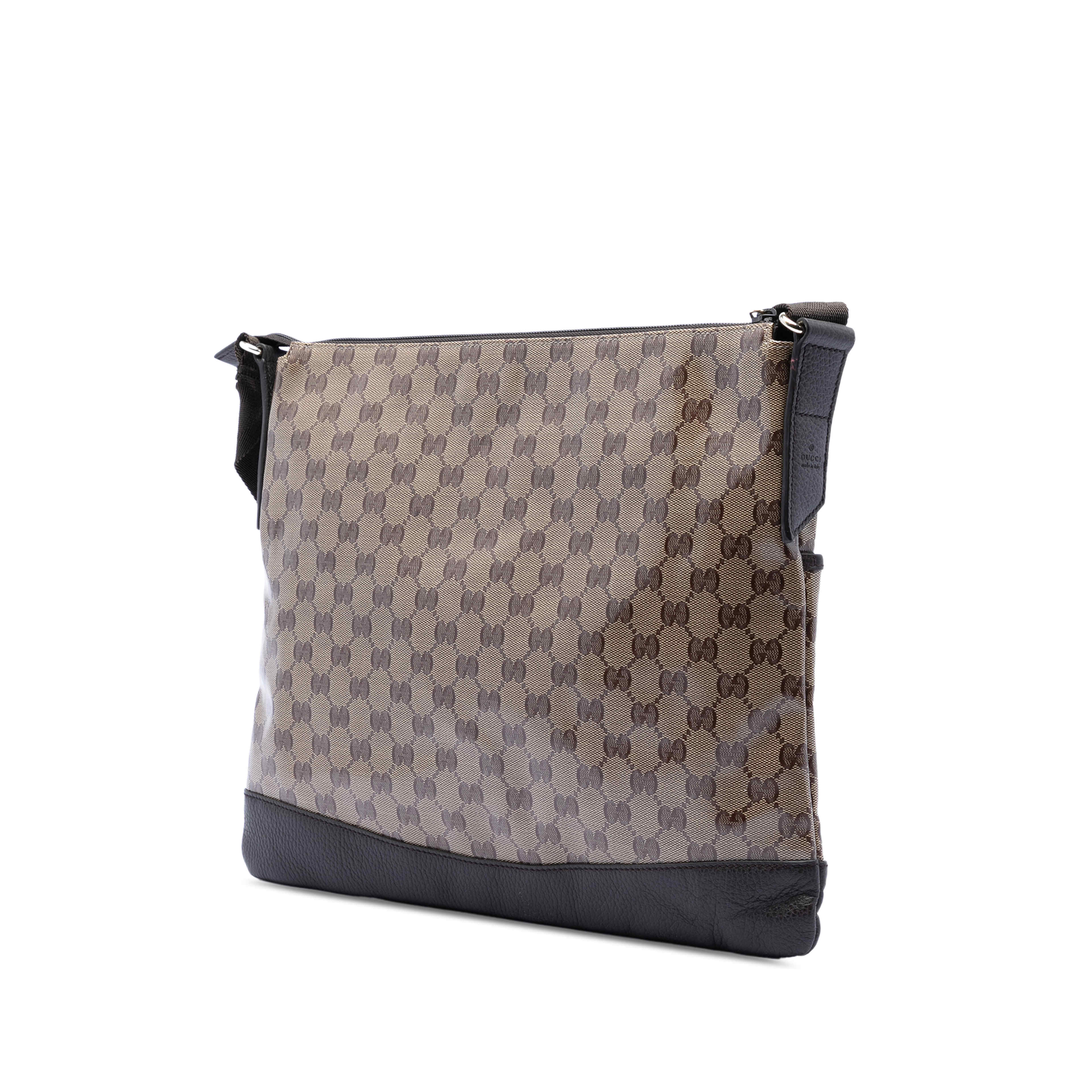 Gucci Gg Crystal Crossbody, från Luxclusif, i färgen beige. Klicka för att öppna bilden i stort format