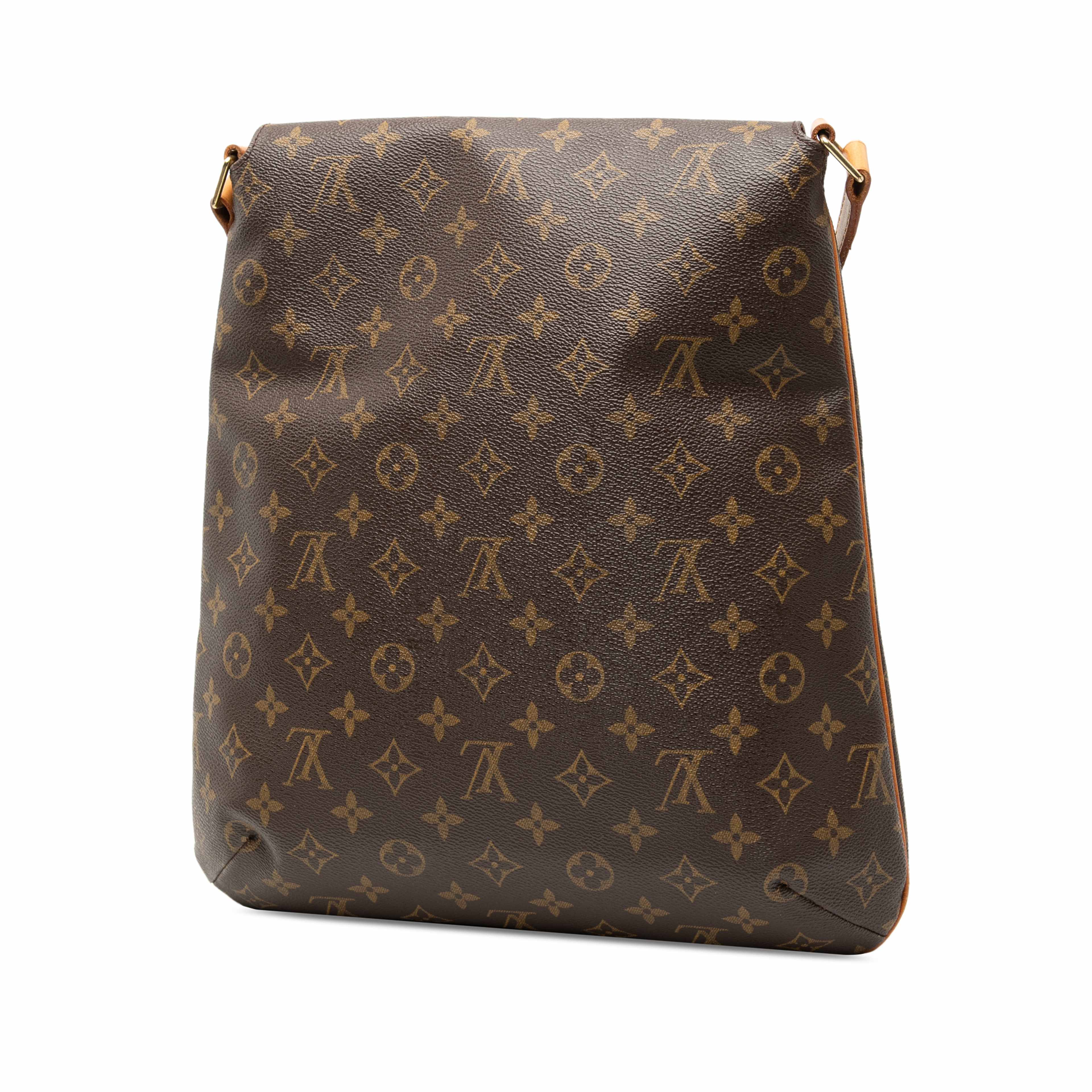 Louis Vuitton Monogram Musette Salsa Gm, från Luxclusif, i färgen brown. Klicka för att öppna bilden i stort format