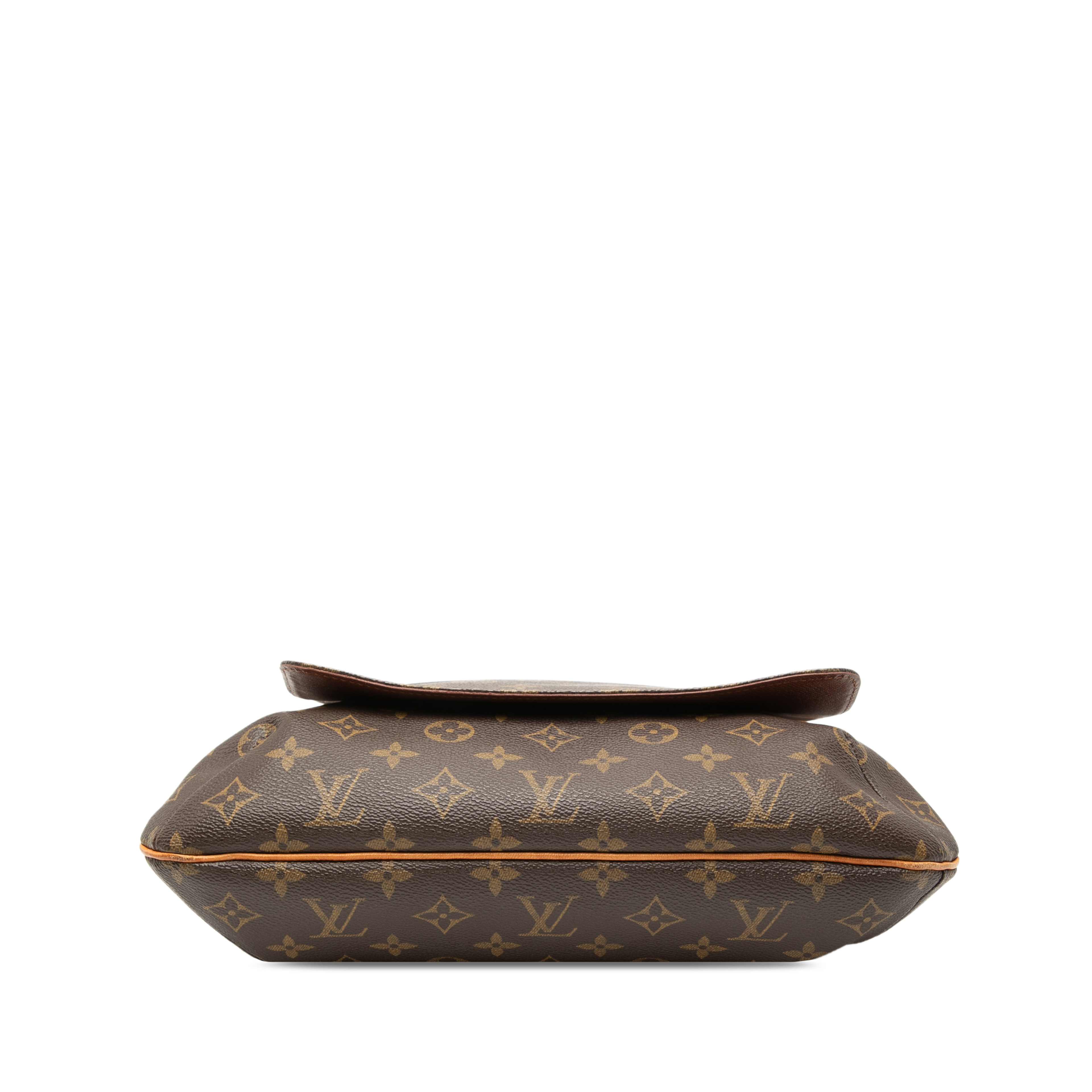 Louis Vuitton Monogram Musette Salsa Gm, från Luxclusif, i färgen brown. Klicka för att öppna bilden i stort format