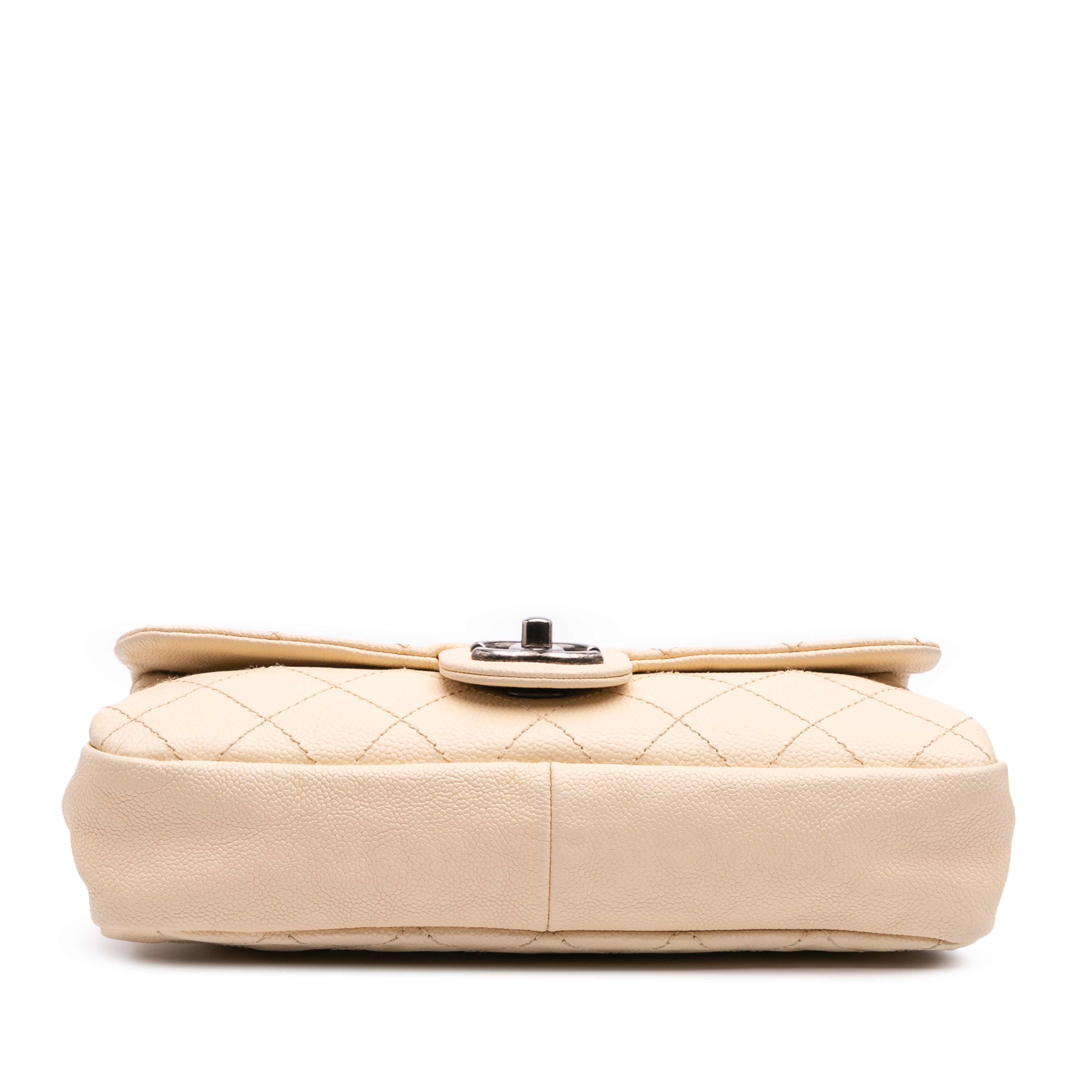 Chanel Medium Quilted Caviar Simply Cc Flap