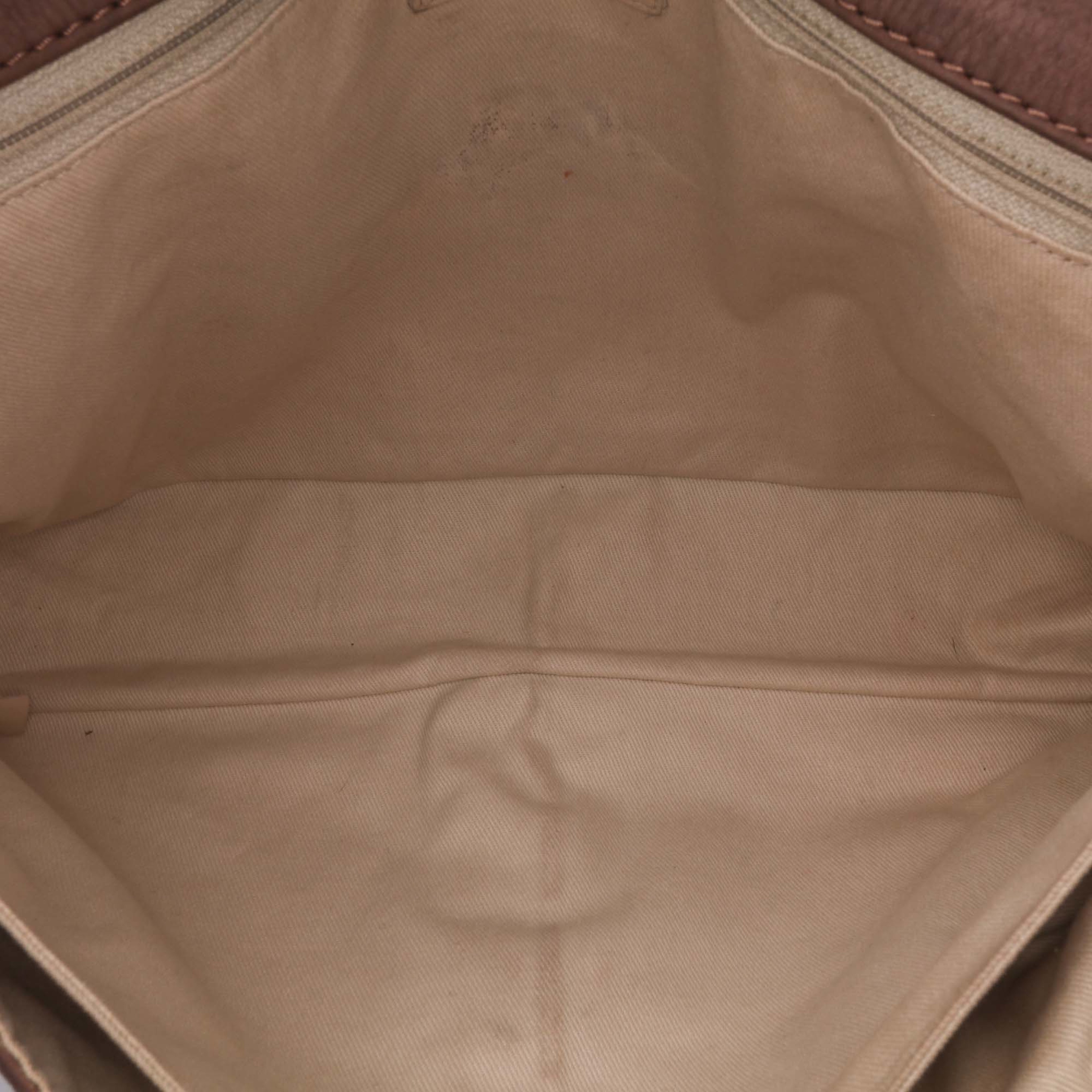 Chanel Large Quilted Nubuck Natural Beauty Split Pocket Flap