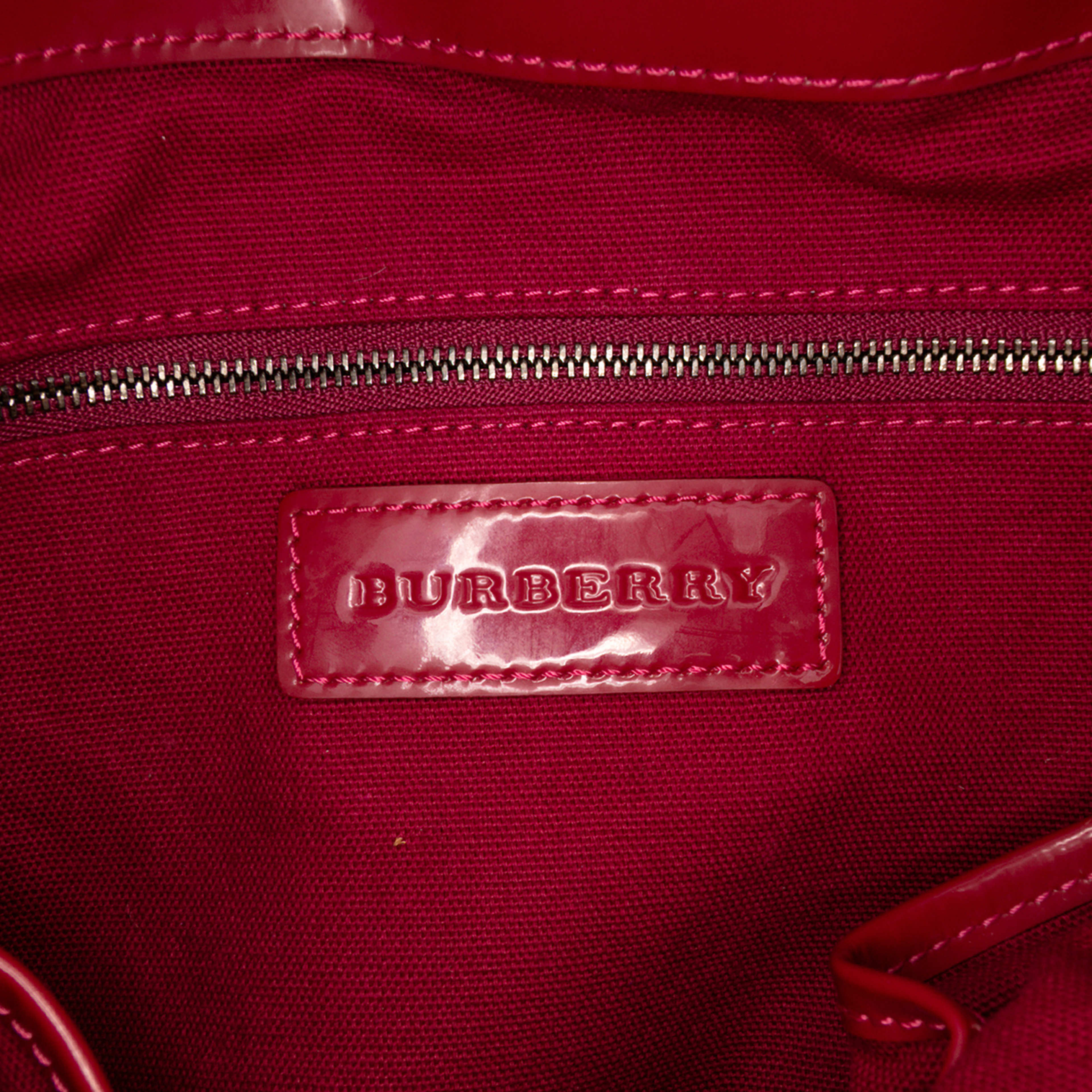 Burberry Supernova Check Coated Canvas Bilmore Tote