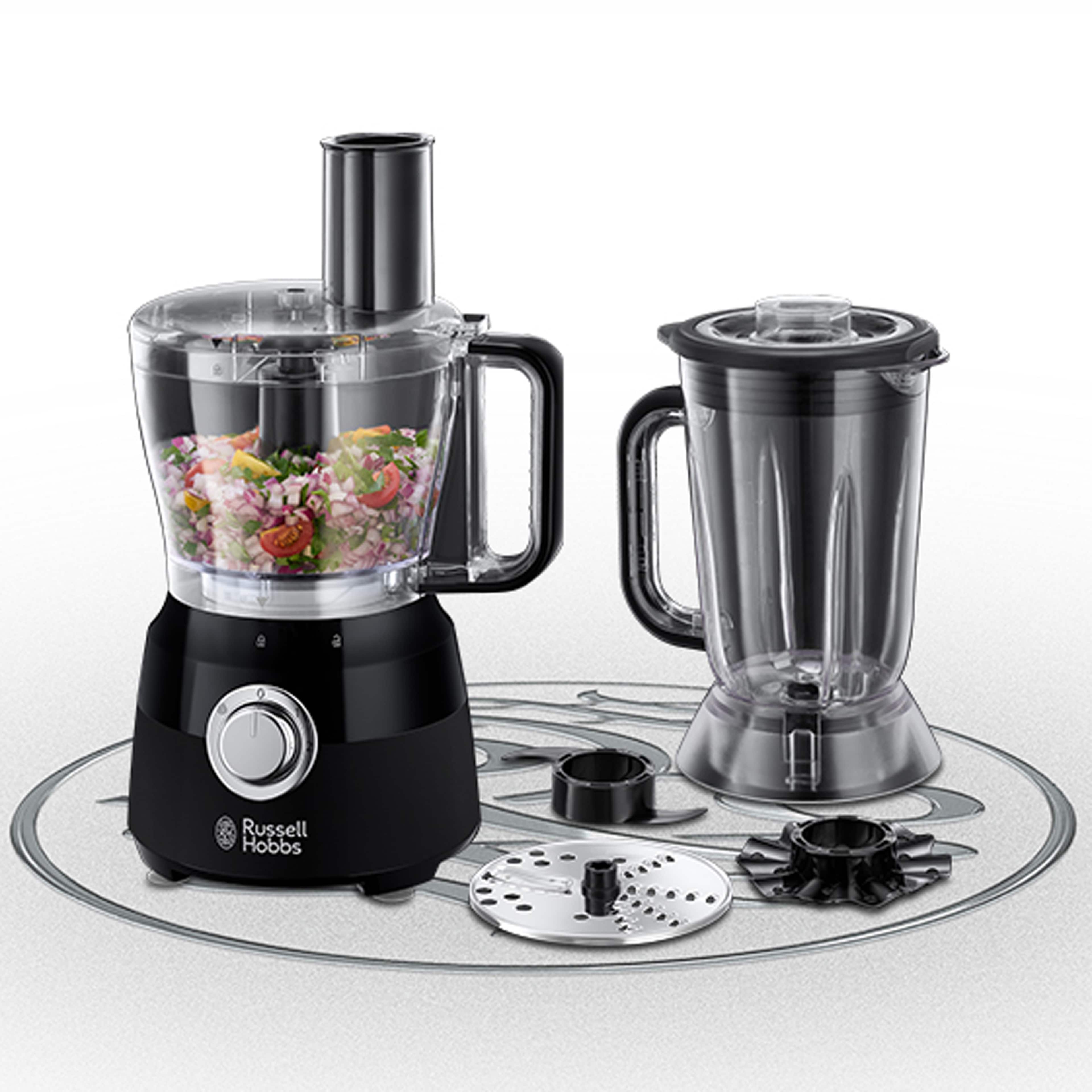 Matberedare  Black Food Processor
